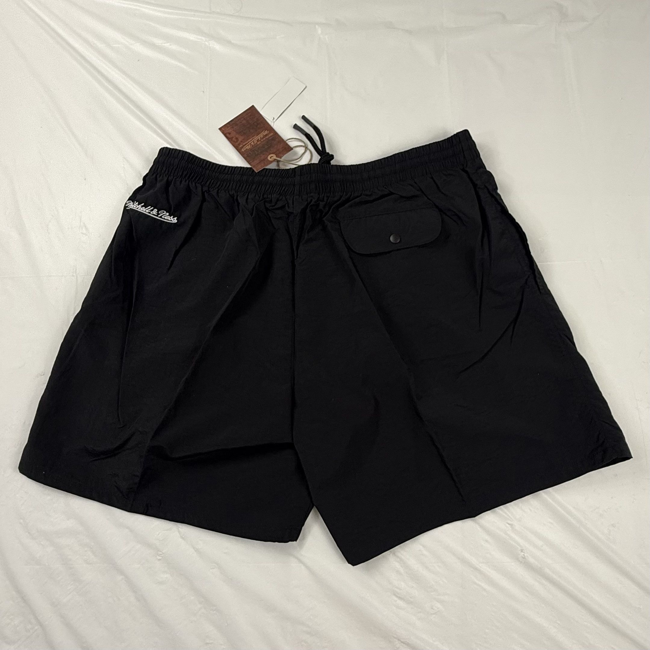 Mitchell & Ness Mitchell & Ness Georgetown Hoyas Nylon Shorts Black Mens XL Size US 34 / EU 50 - 2 Thumbnail