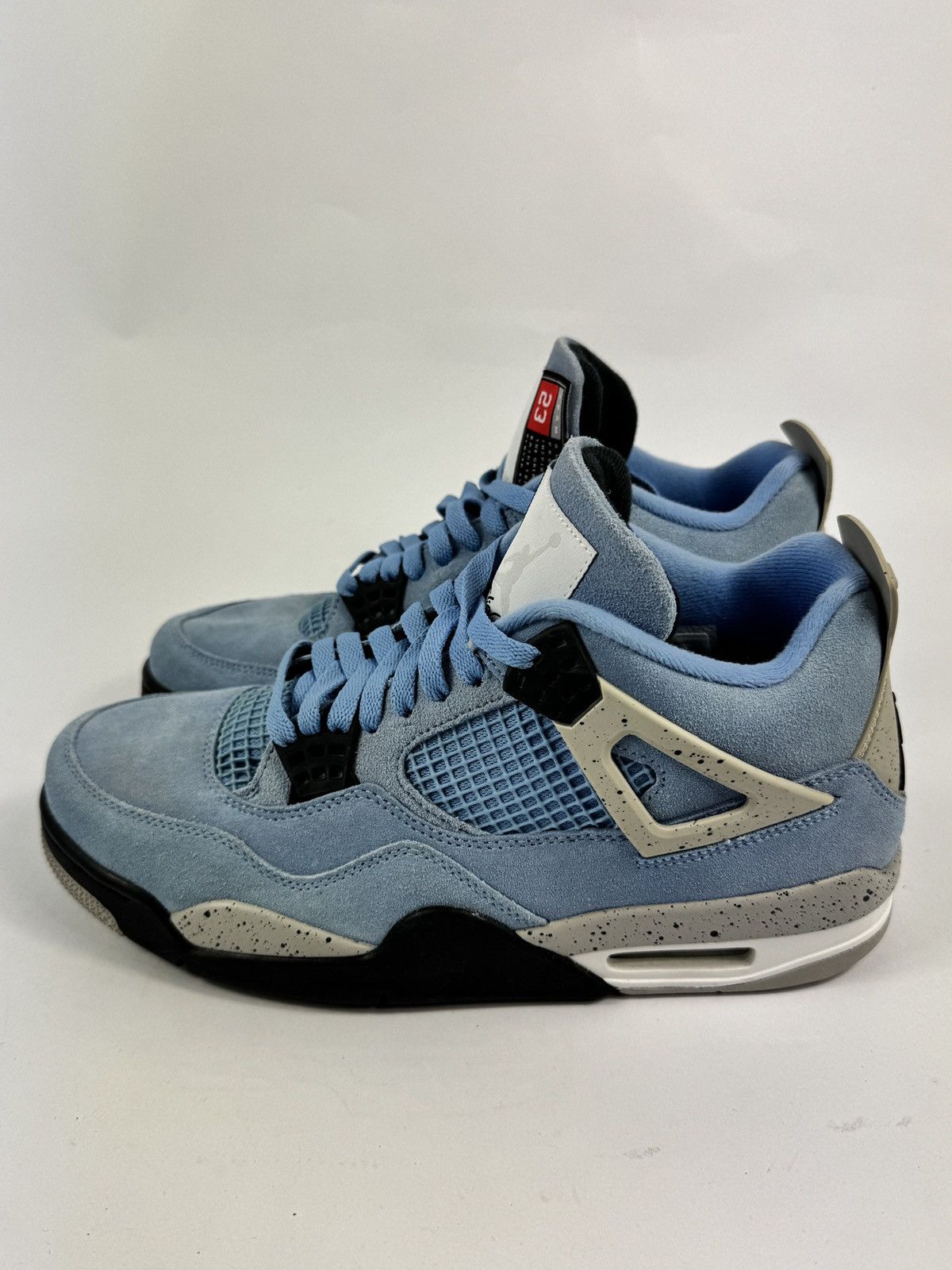 Jordan Brand JORDAN 4 RETRO UNIVERSITY BLUE SNEAKERS Size US 9.5 / EU 42-43 - 3 Thumbnail