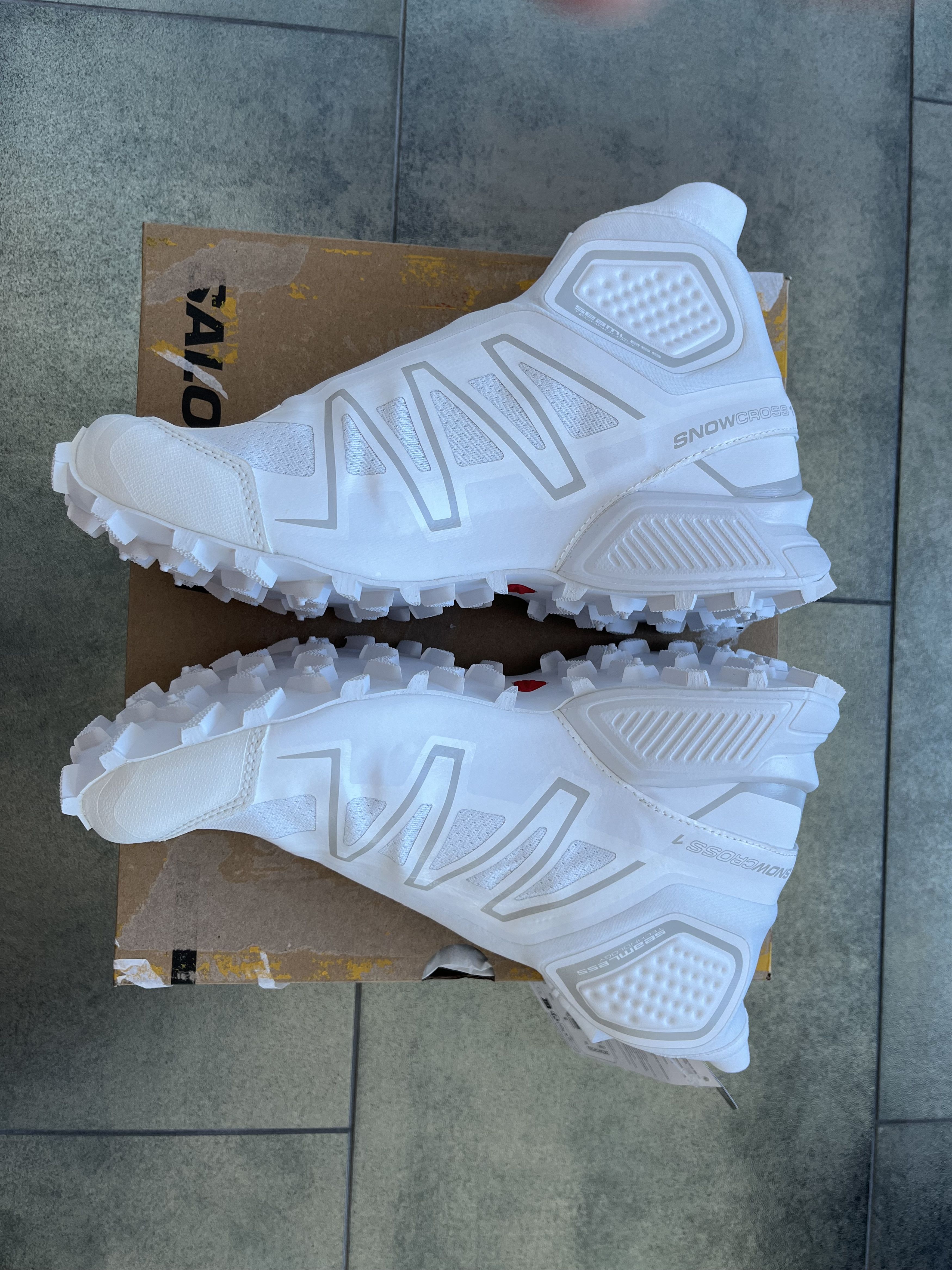 Salomon Salomon Snowcross Hightop White Size US 8.5 / EU 41-42 - 3 Thumbnail