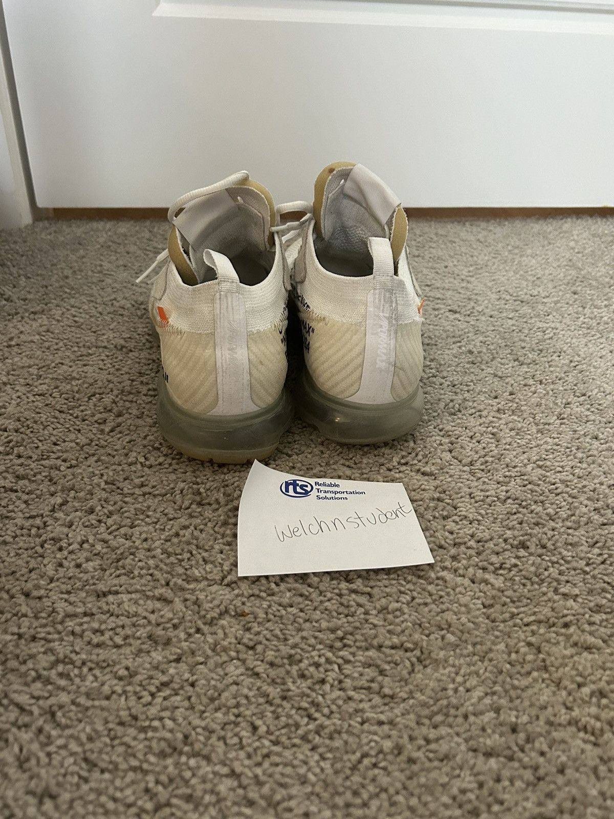 Nike × Off-White Nike Vapormax x Off-White Size US 10.5 / EU 43-44 - 7 Thumbnail
