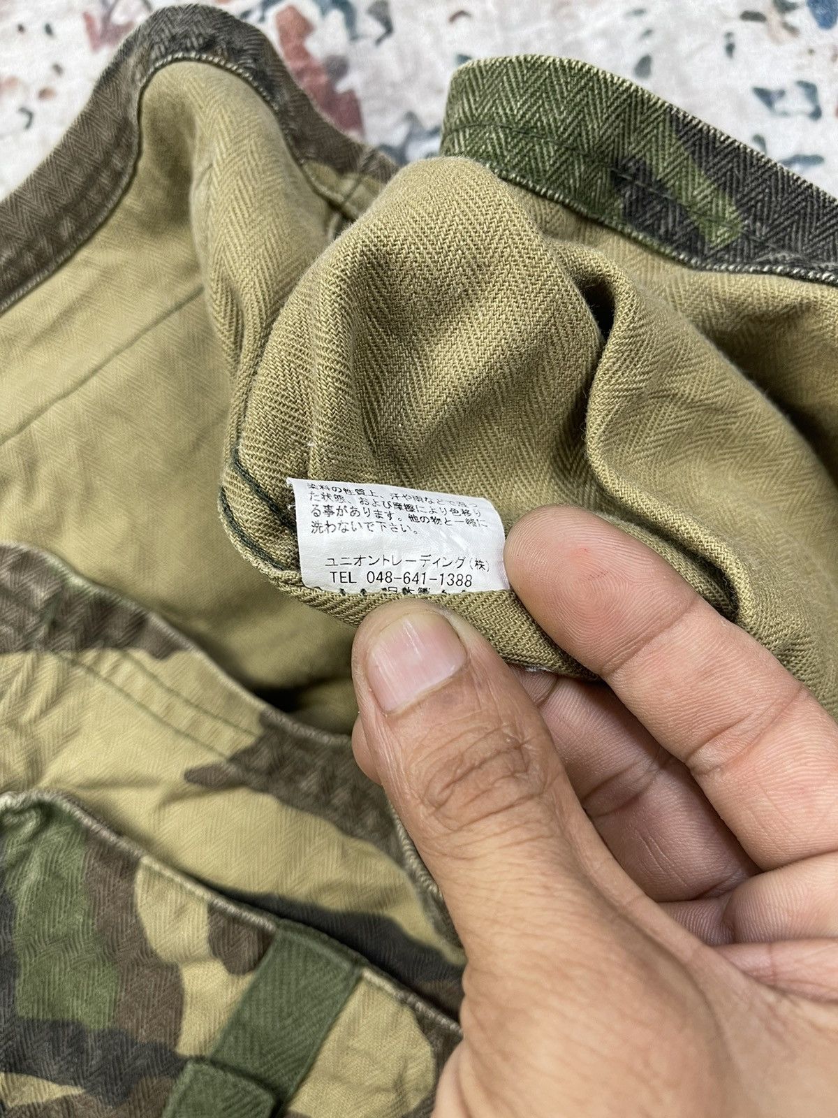 Vintage Arme De Purete Camo Harringbone Twill Survival Vest Size US S / EU 44-46 / 1 - 12 Thumbnail