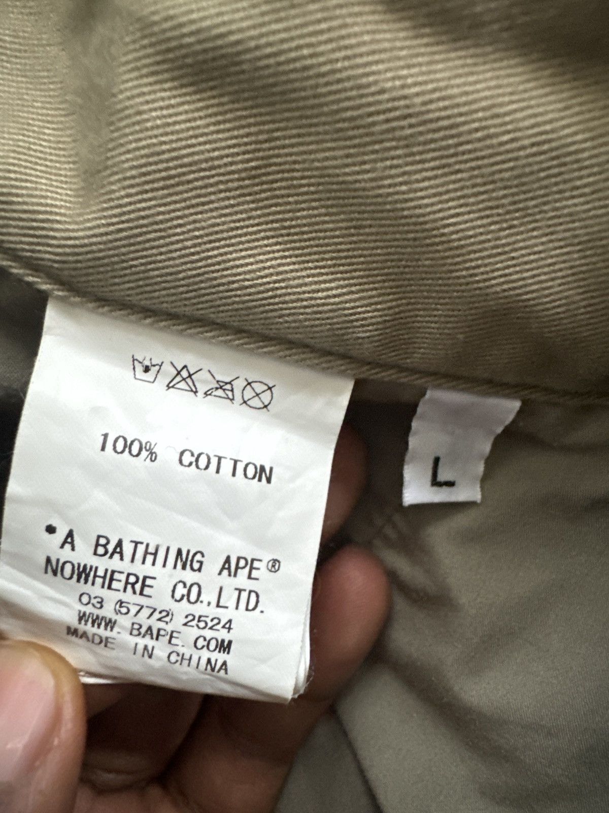 Bape Rare Bape khaki shorts Size US 34 / EU 50 - 5 Thumbnail