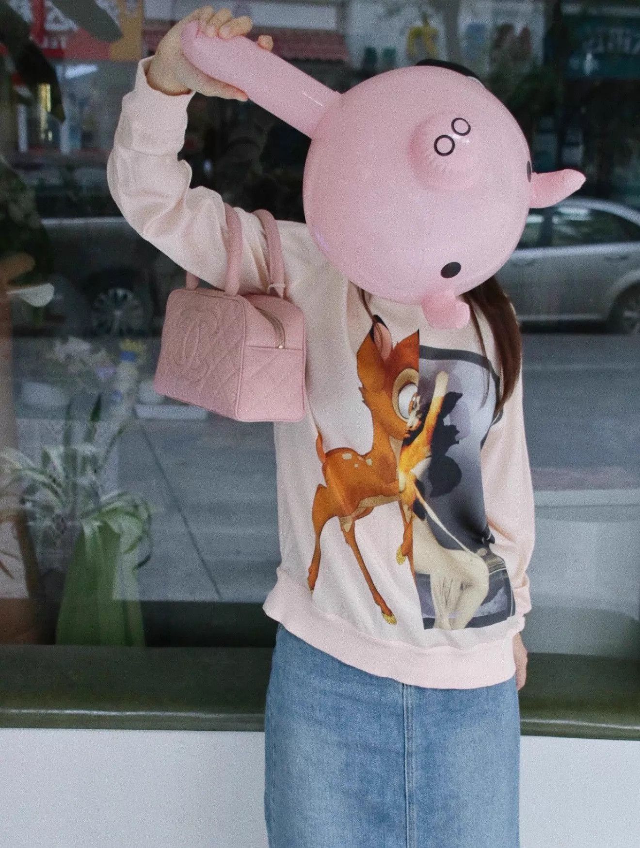 Givenchy Givenchy Bambi Logo White Unisex Sweatshirt L Size L / US 10 / IT 46 - 8 Thumbnail