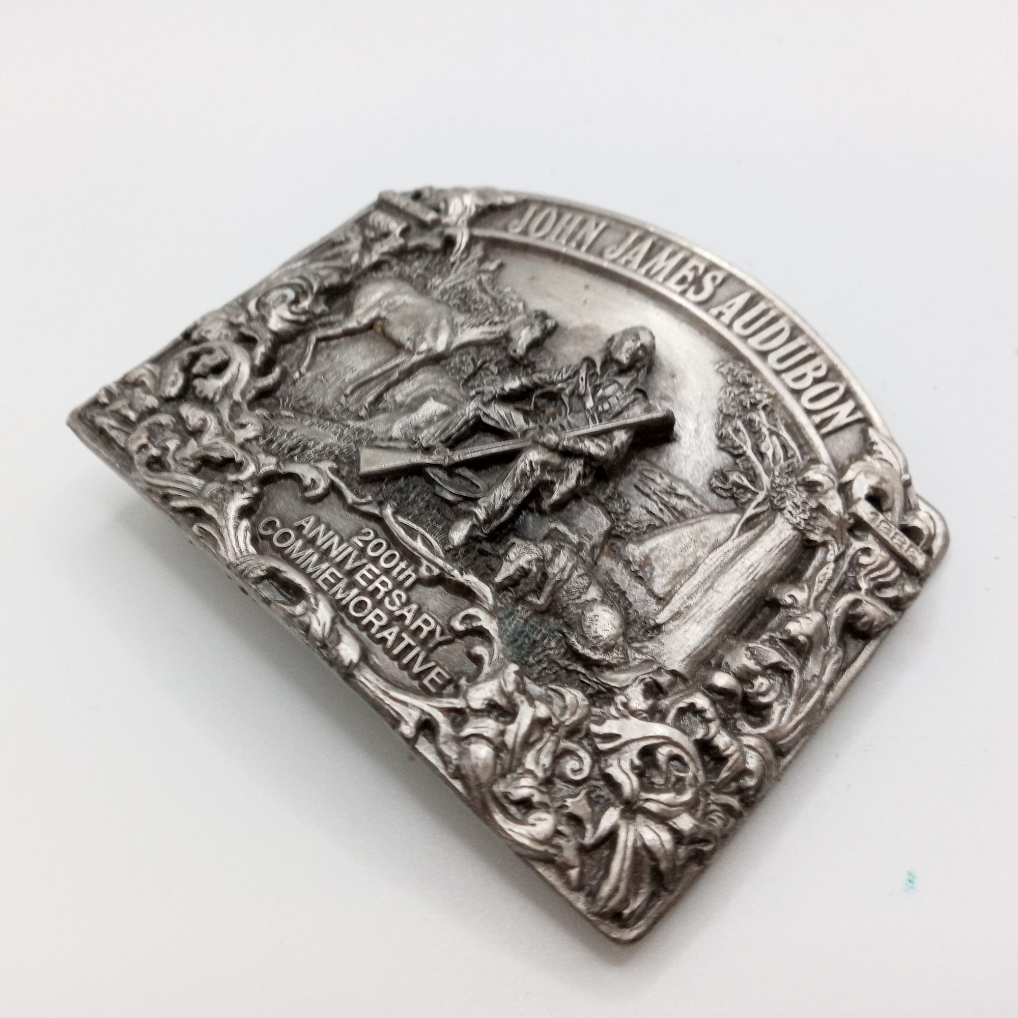 Other John James Audubon Belt Buckle Vintage 1985 Nature Birds Size ONE SIZE - 8 Thumbnail