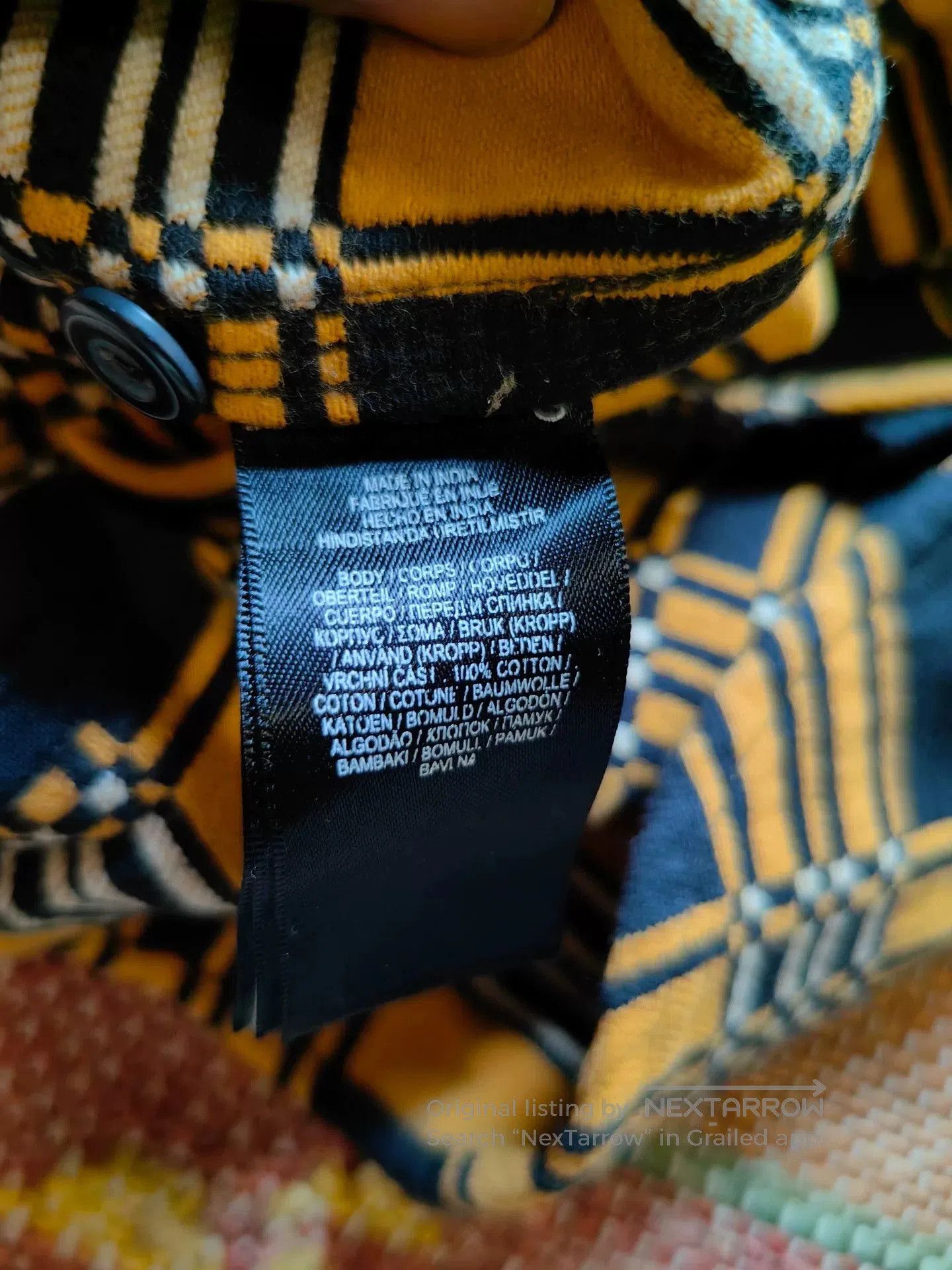 RRL Ralph Lauren RRL Slim Fit Jacquard Work Shirt. Size US M / EU 48-50 / 2 - 4 Thumbnail