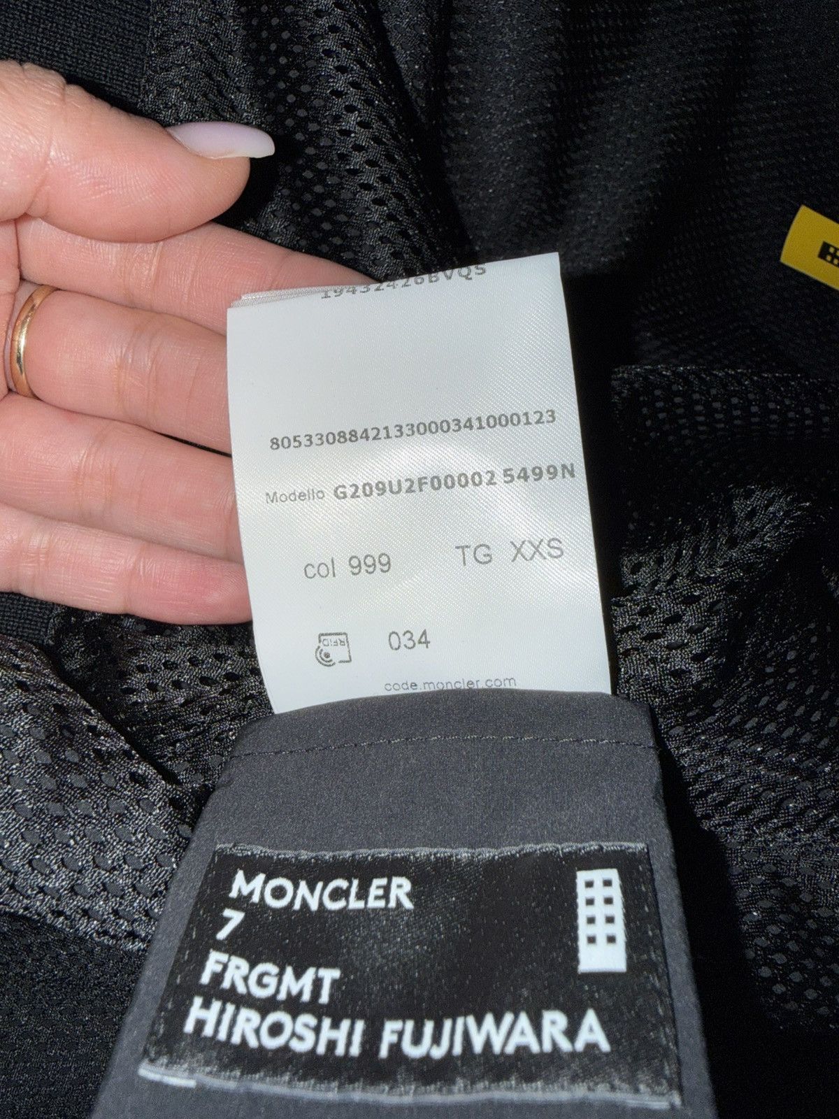 Fragment Design × Moncler Women’s Moncler x Fragments Jacket Size XXS / US 00 / IT 34 - 8 Thumbnail