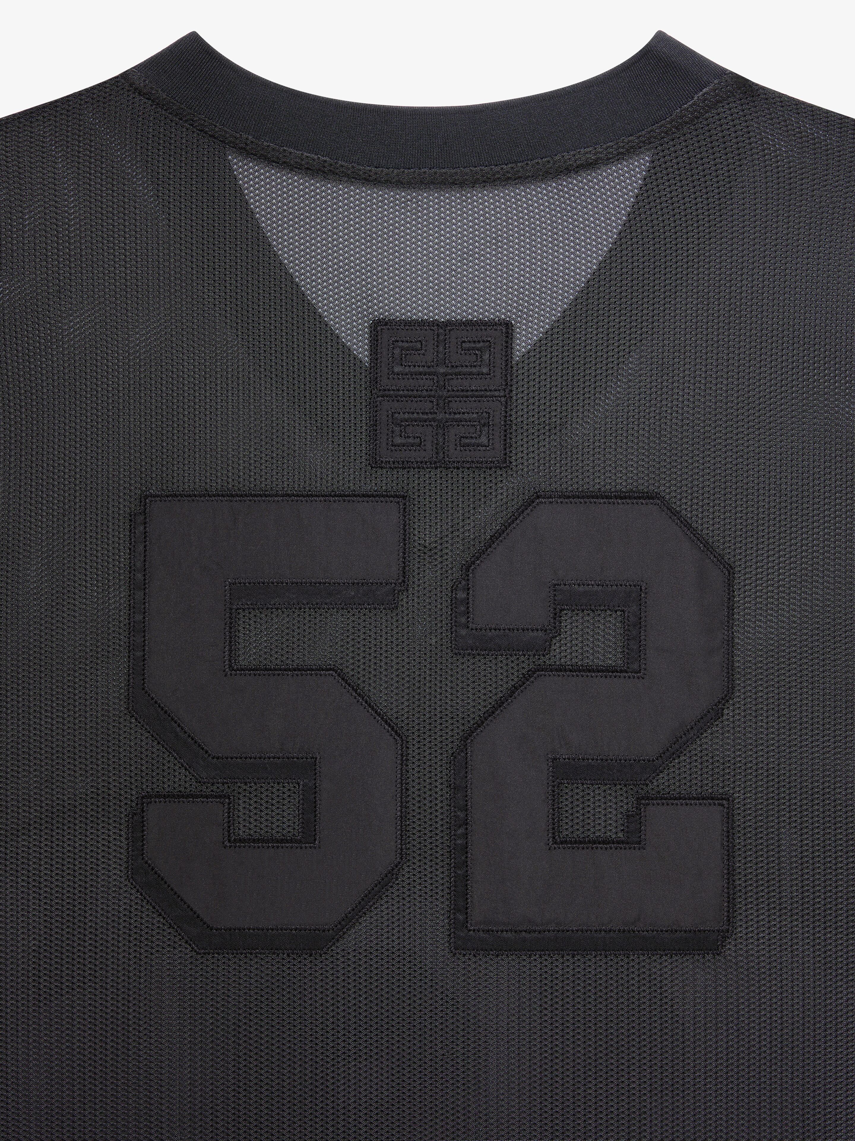 Givenchy o1mle0125 Basketball Logo Tank Top In Mesh in Black Size US L / EU 52-54 / 3 - 3 Thumbnail