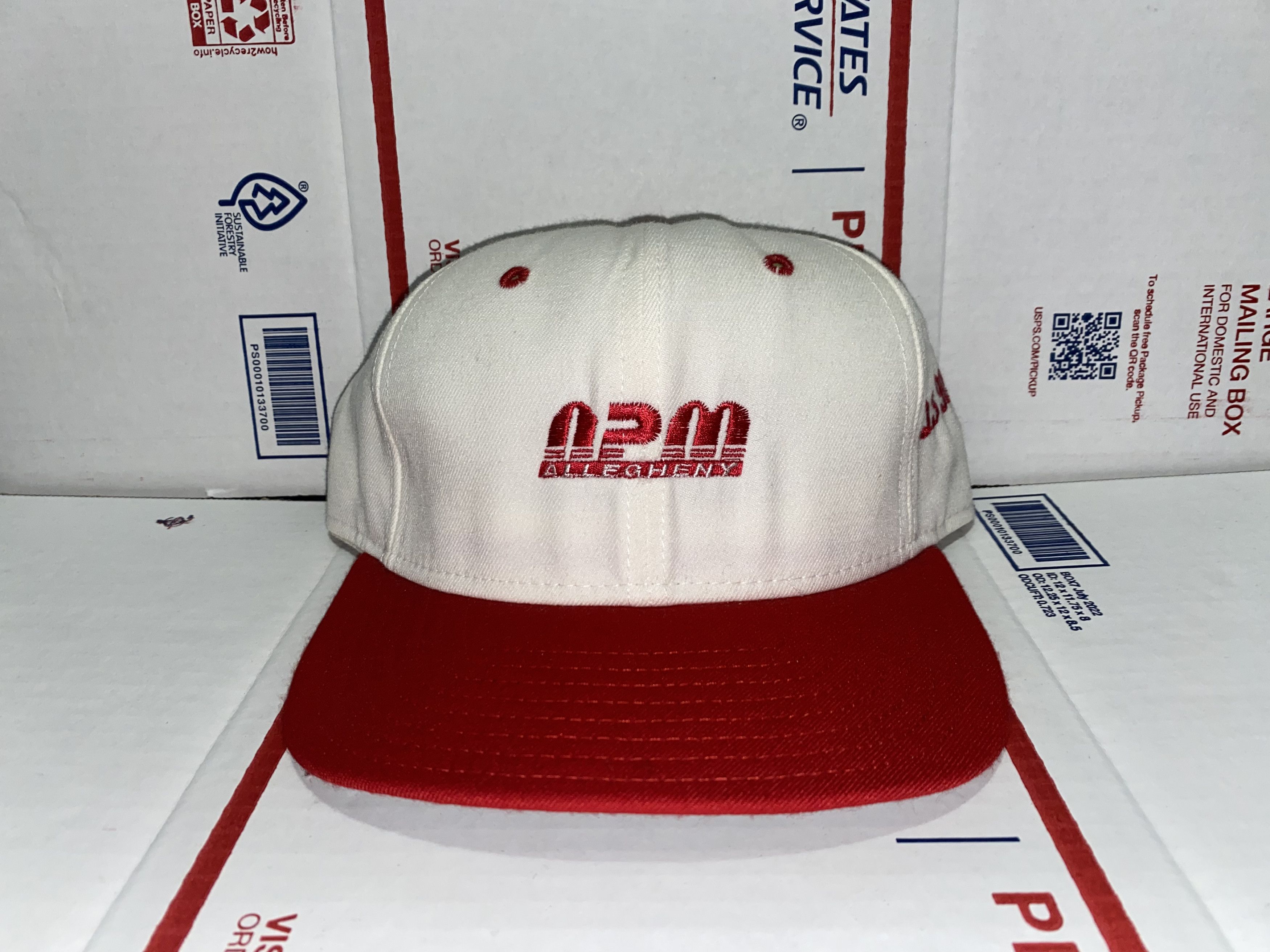 Delong vintage DeLong Brand Snapback Hat Cap ? QS 9000 Allegheny US Size ONE SIZE - 1 Thumbnail