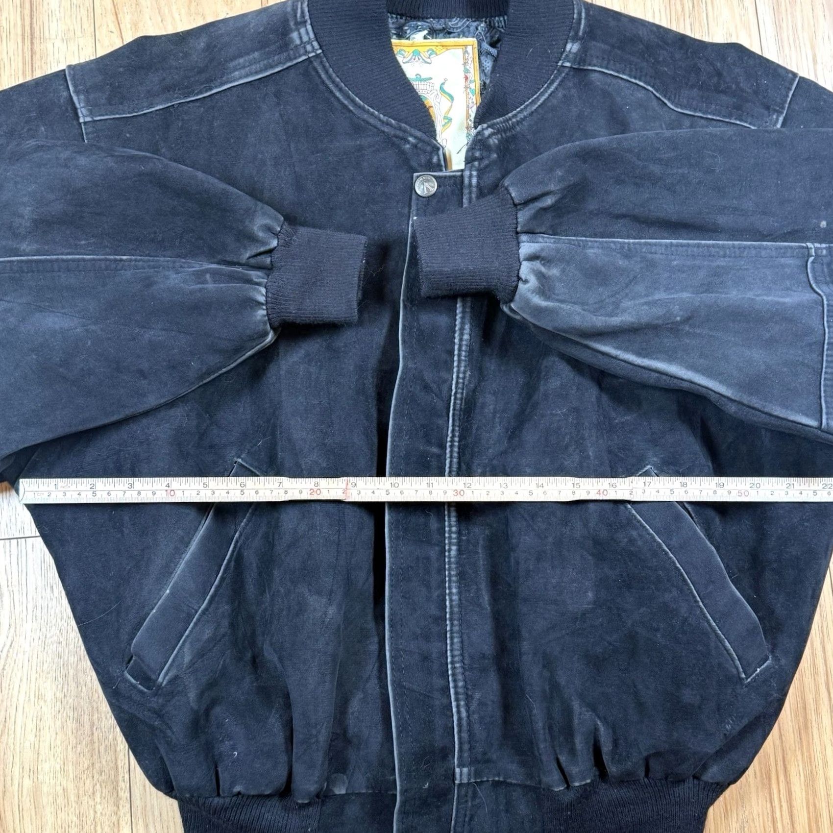 Vintage VINTAGE Alta Moda Brown Suede Bomber Jacket Mens Large Italian Made Western 80s Mens Black Suede Bomber Jacket VTG Moda Western 80s Italy L Size US L / EU 52-54 / 3 - 4 Thumbnail