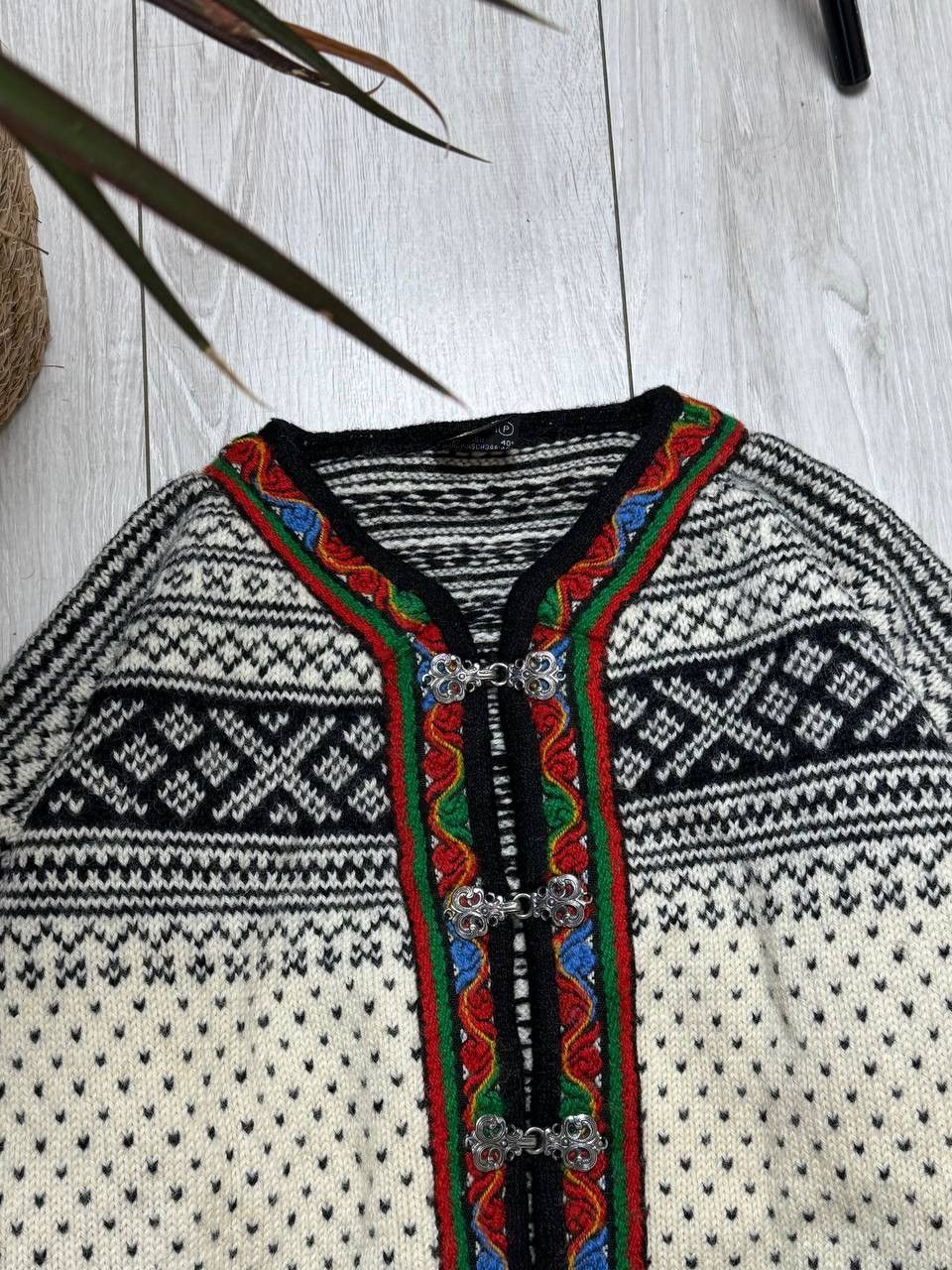 Dale Of Norway × Vintage Dale of Norway Vintage Wool Cardigan Sweater Knit Outdoor Size M / US 6-8 / IT 42-44 - 2 Thumbnail