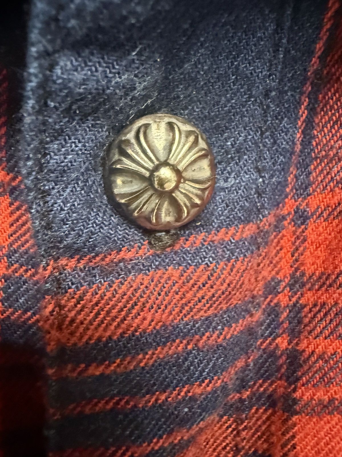 Chrome Hearts Chrome Hearts Flannel Button Up Size US XL / EU 56 / 4 - 3 Thumbnail