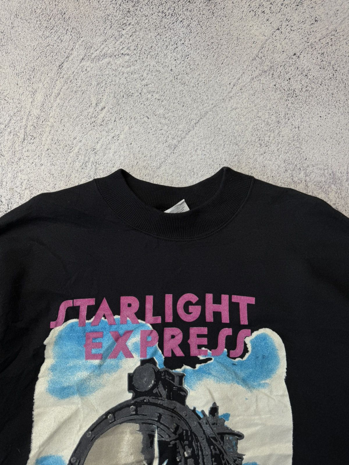 Vintage Vintage Starlight Express Las Vegas Hilton Sweatshirt – 80s Size US L / EU 52-54 / 3 - 8 Thumbnail
