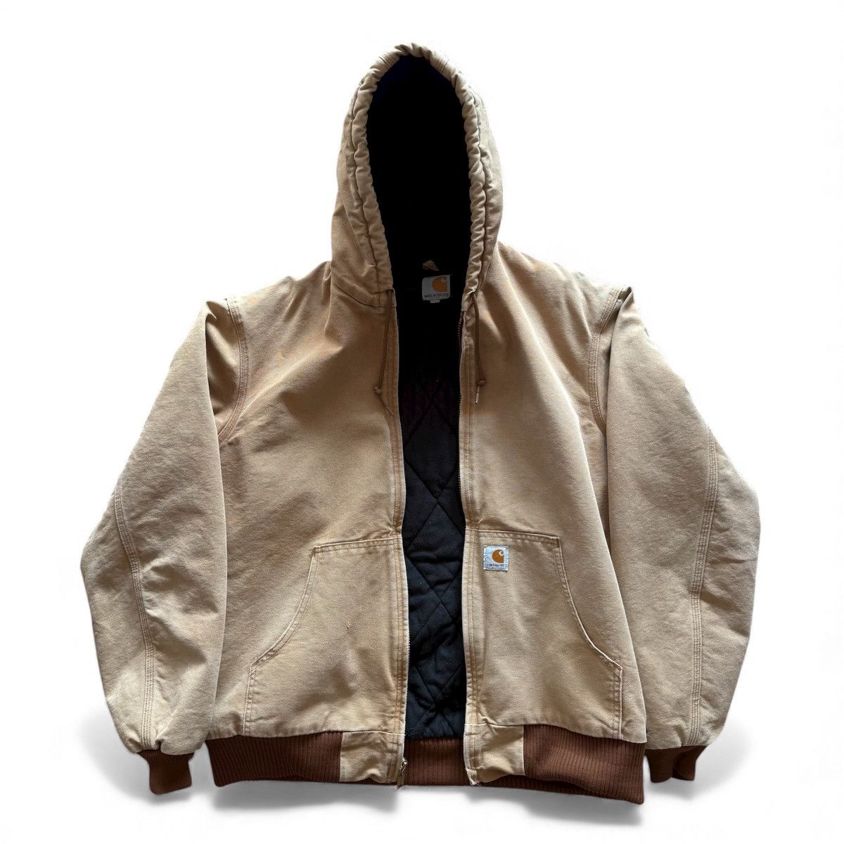 Carhartt VTG Carhartt J140 hooded jacket Size US L / EU 52-54 / 3 - 3 Thumbnail