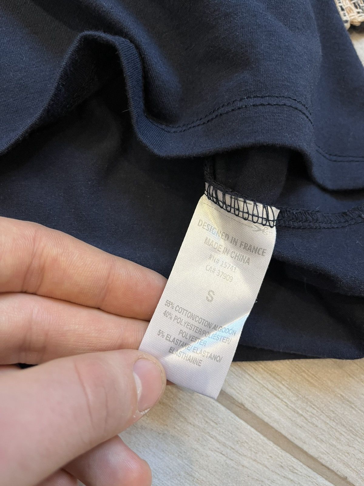 Lacoste × Vintage Lacoste Tshirt Navy Minimalistic tee vintage blue logo Size US S / EU 44-46 / 1 - 9 Thumbnail