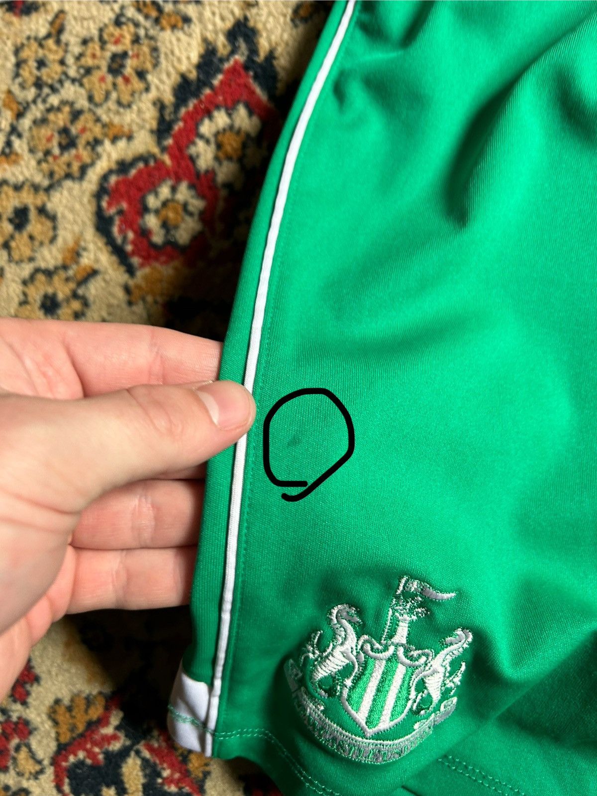 Castore Newcastle United Training Shorts Castore Green Size-S Size US 30 / EU 46 - 3 Thumbnail
