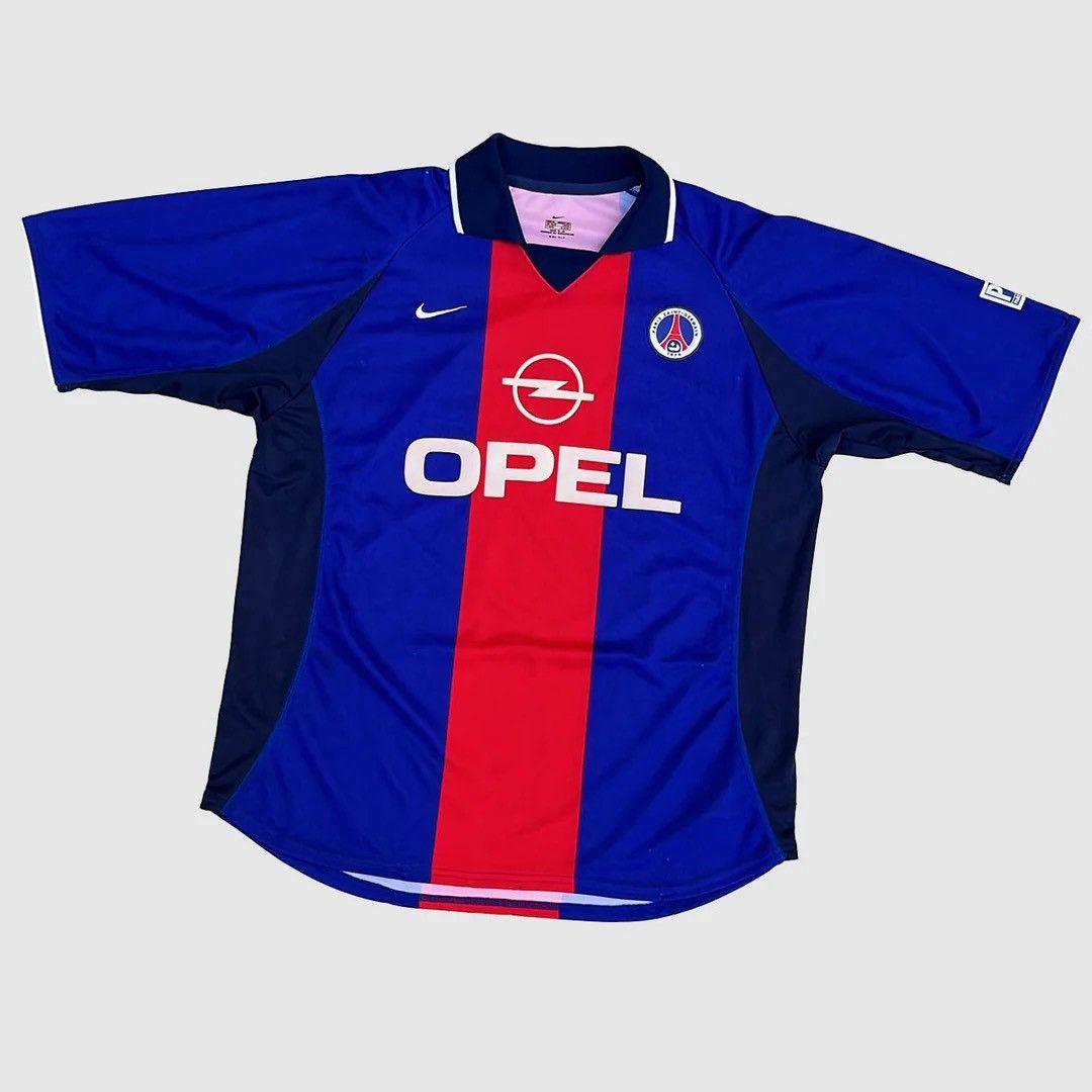 PSG Paris Saint-Germain 2000 2001 Vintage Soccer Nike Jersey