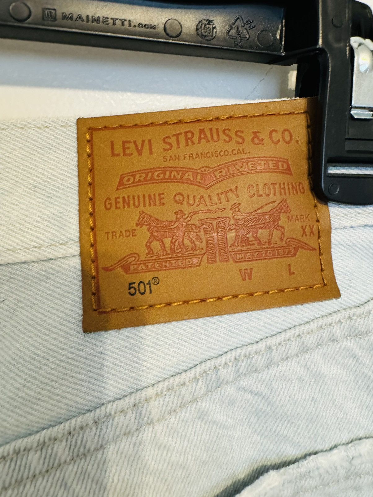 Levi's Levi's® Premium 501® Skinny Women’s Jeans Size W27 L26 Size 27" / US 4 / IT 40 - 3 Thumbnail