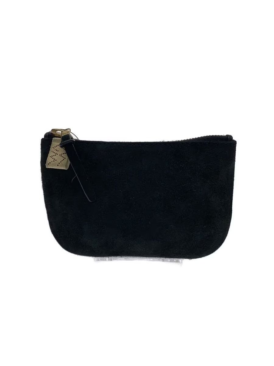Leather Pouch in Black, Men's