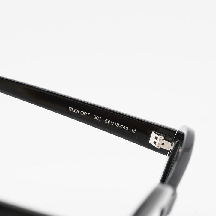 Saint Laurent Paris Saint Laurent SL68OPT 001 Eyeglasses Black 54mm Cat Eye Size ONE SIZE - 7 Thumbnail