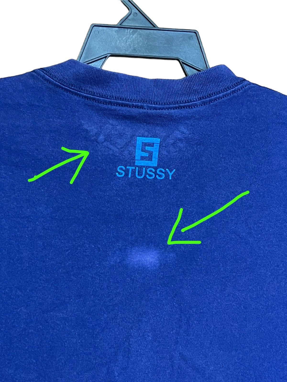 Stussy SUNFADED💥VINTAGE Y2K STUSSY FULL PRINT FADED TEE SHIRT Size US L / EU 52-54 / 3 - 11 Thumbnail