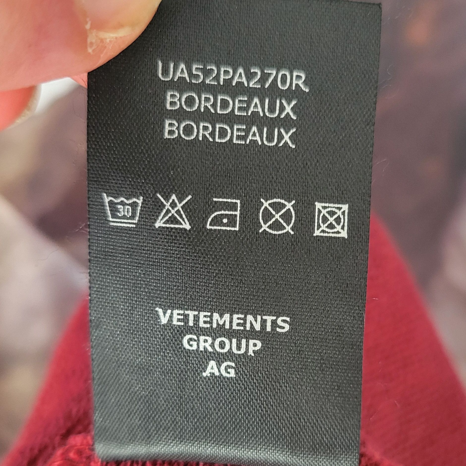 Vetements Reverse Anarchy Joggers Size US 30 / EU 46 - 10 Thumbnail