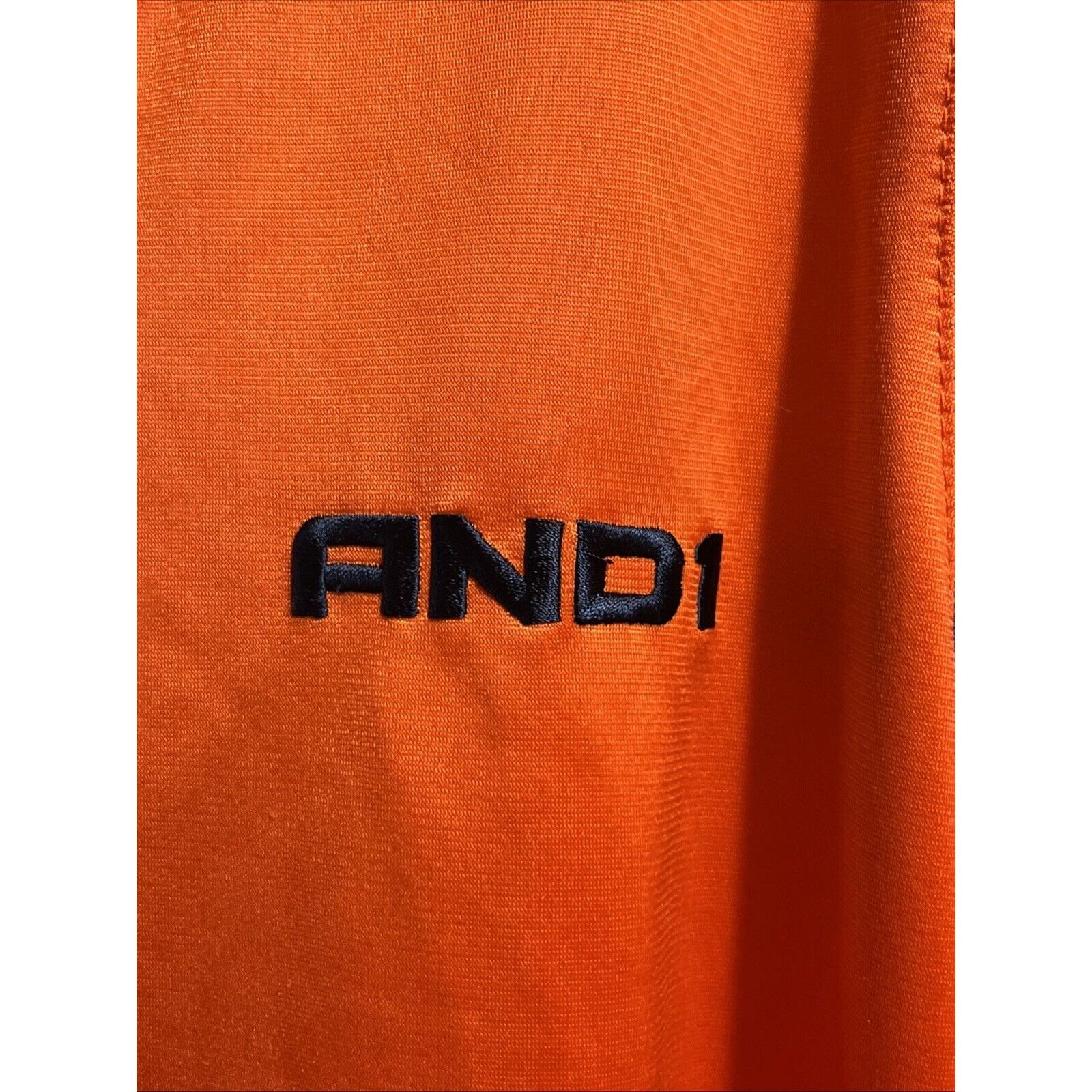 Other and1 basketball track jacket men’s XL orange zip Polyester Size US XL / EU 56 / 4 - 5 Thumbnail