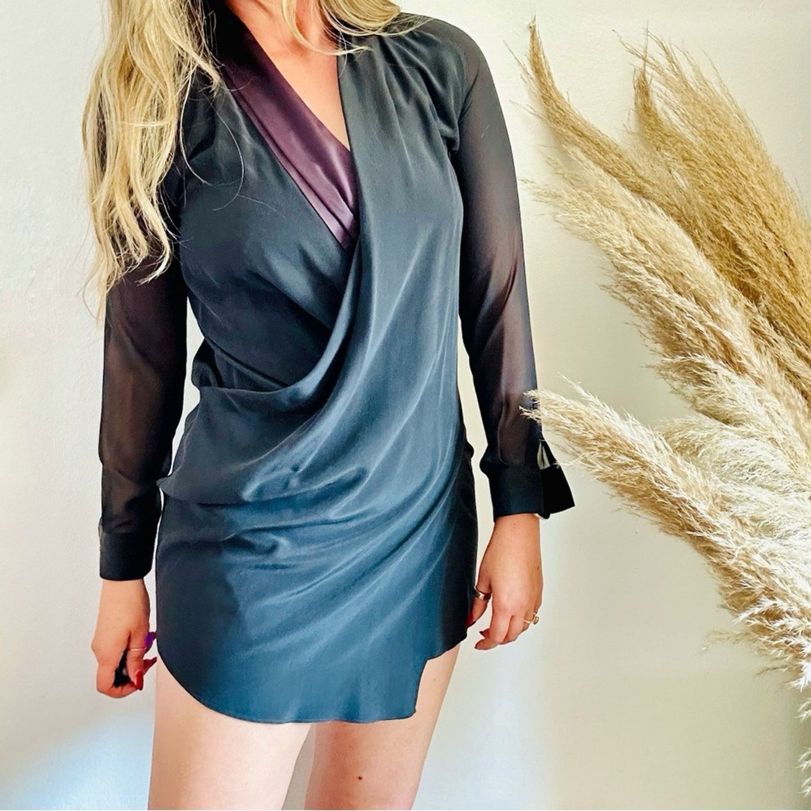 mallu short dress Mallu Spaghetti Strap Knit Dress with Scoop Neck and Drawstring Beige / XL