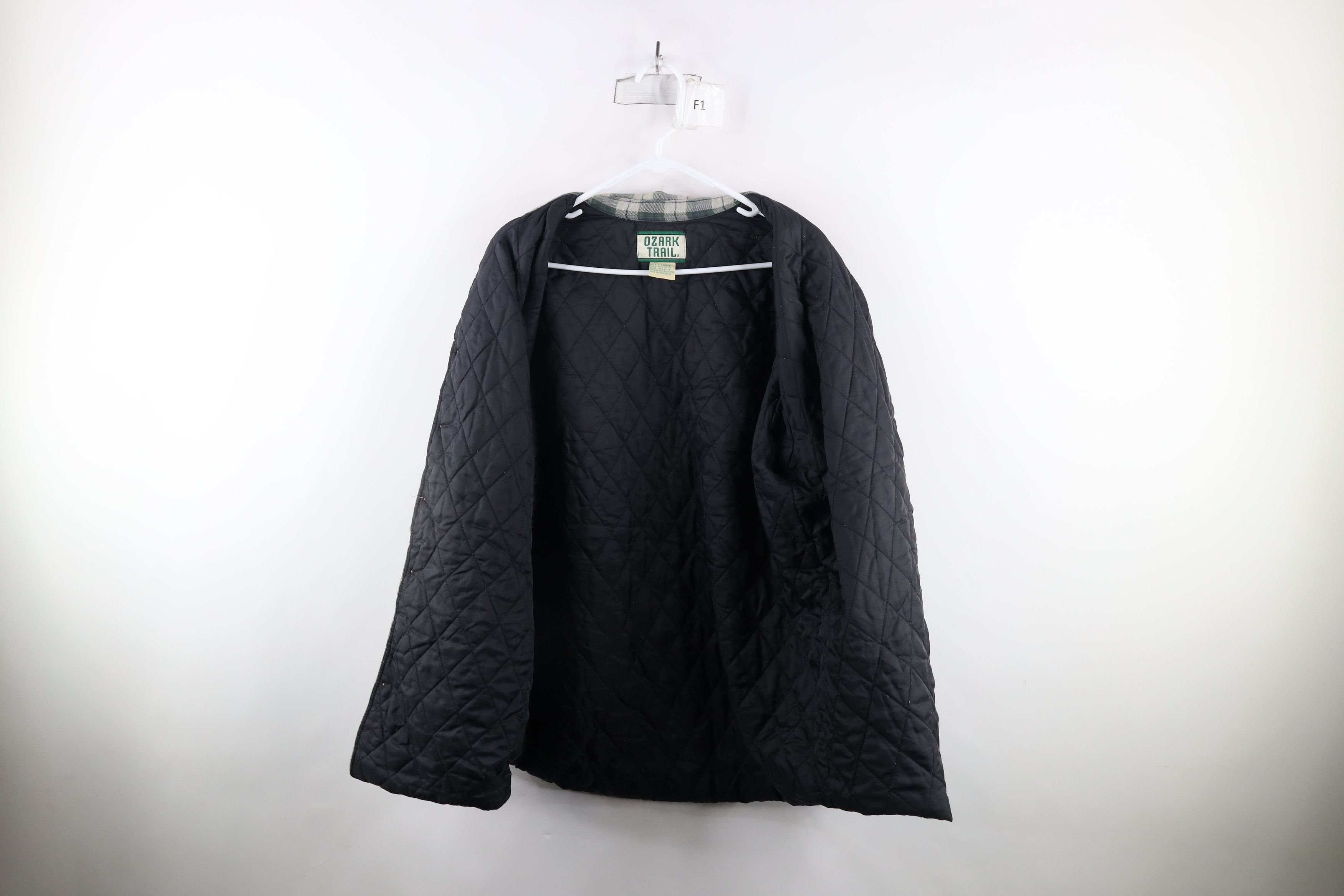 Vintage Vintage 90s Streetwear Flannel Shirt Jacket Jac Shirt Size US L / EU 52-54 / 3 - 10 Thumbnail