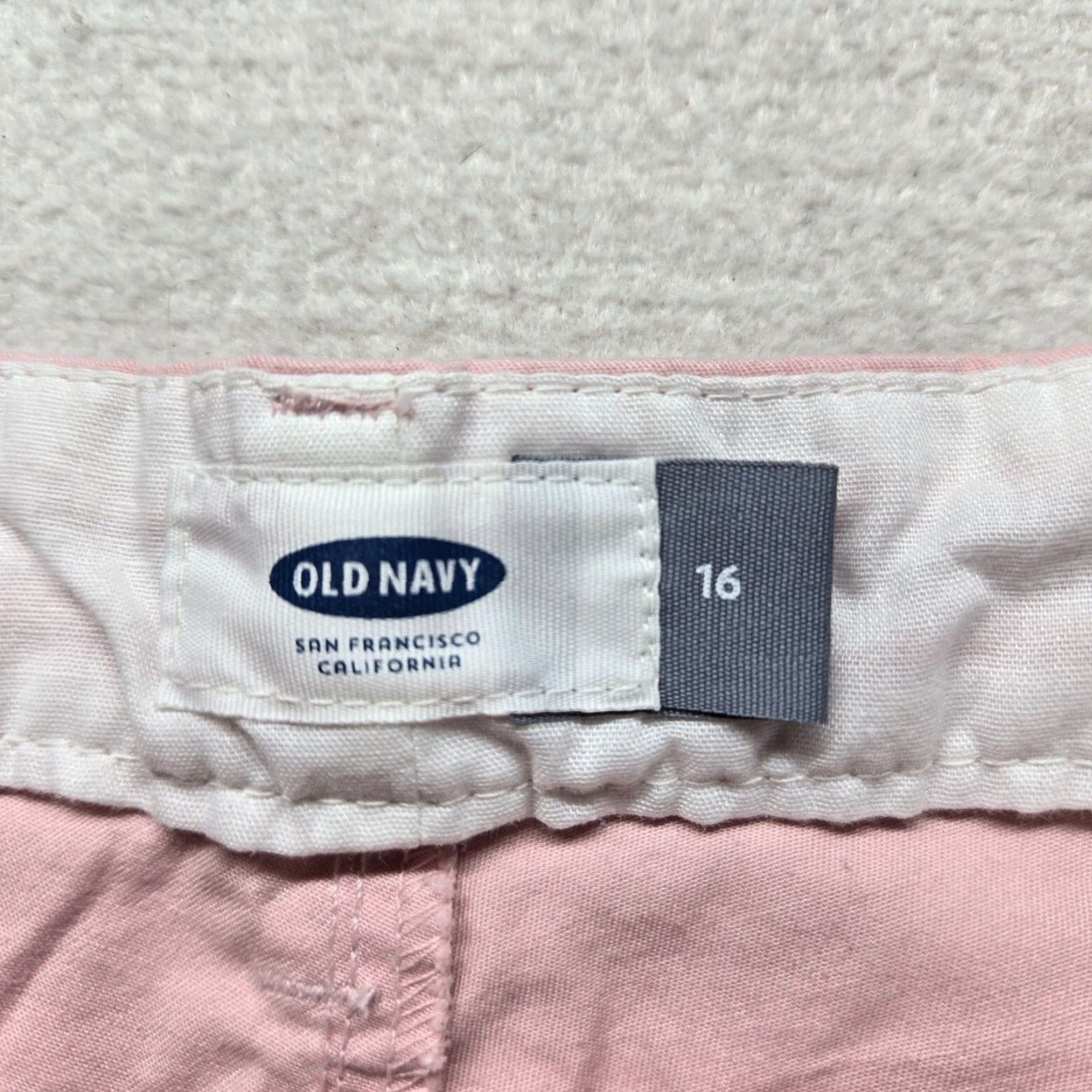 Old Navy Old Navy Shorts Women 14 Pink Solid Shorty Adult Size 14 Womens Shorts Pink 14 Old Navy Shorty Shorts Size 36" / US 14 / IT 50 - 2 Thumbnail