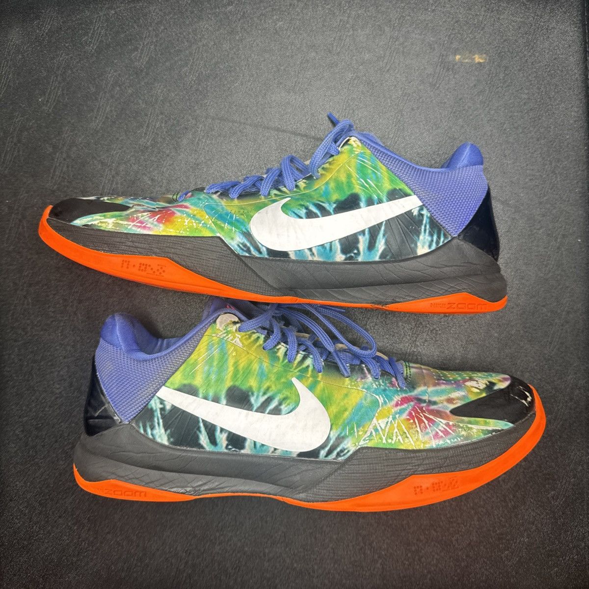 Nike Kobe 5 EYBL Protro Tiedye Size US 12 / EU 45 - 5 Thumbnail