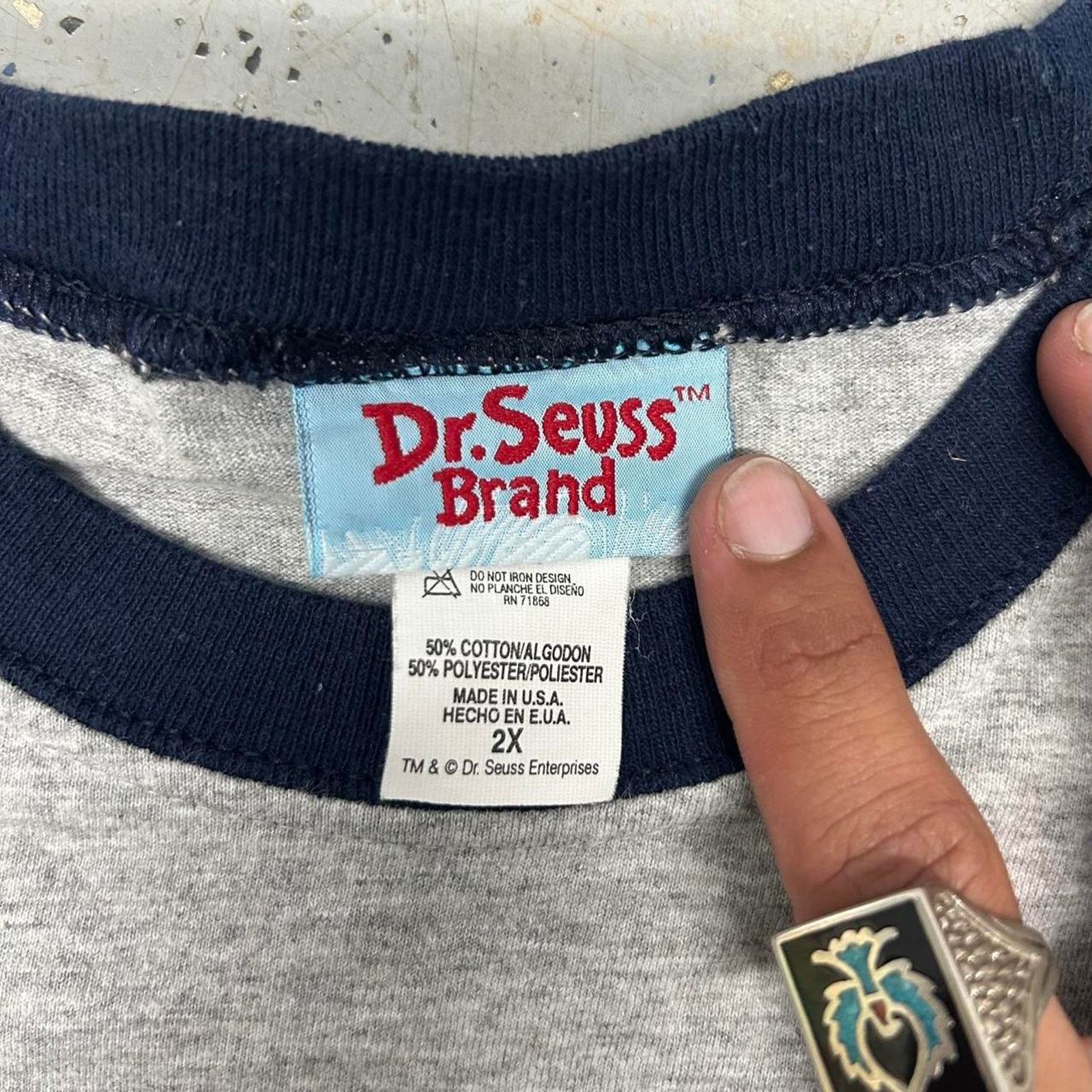 Other VTG 90s Green Eggs and Ham Dr Seuss shirt Size US XXL / EU 58 / 5 - 3 Thumbnail