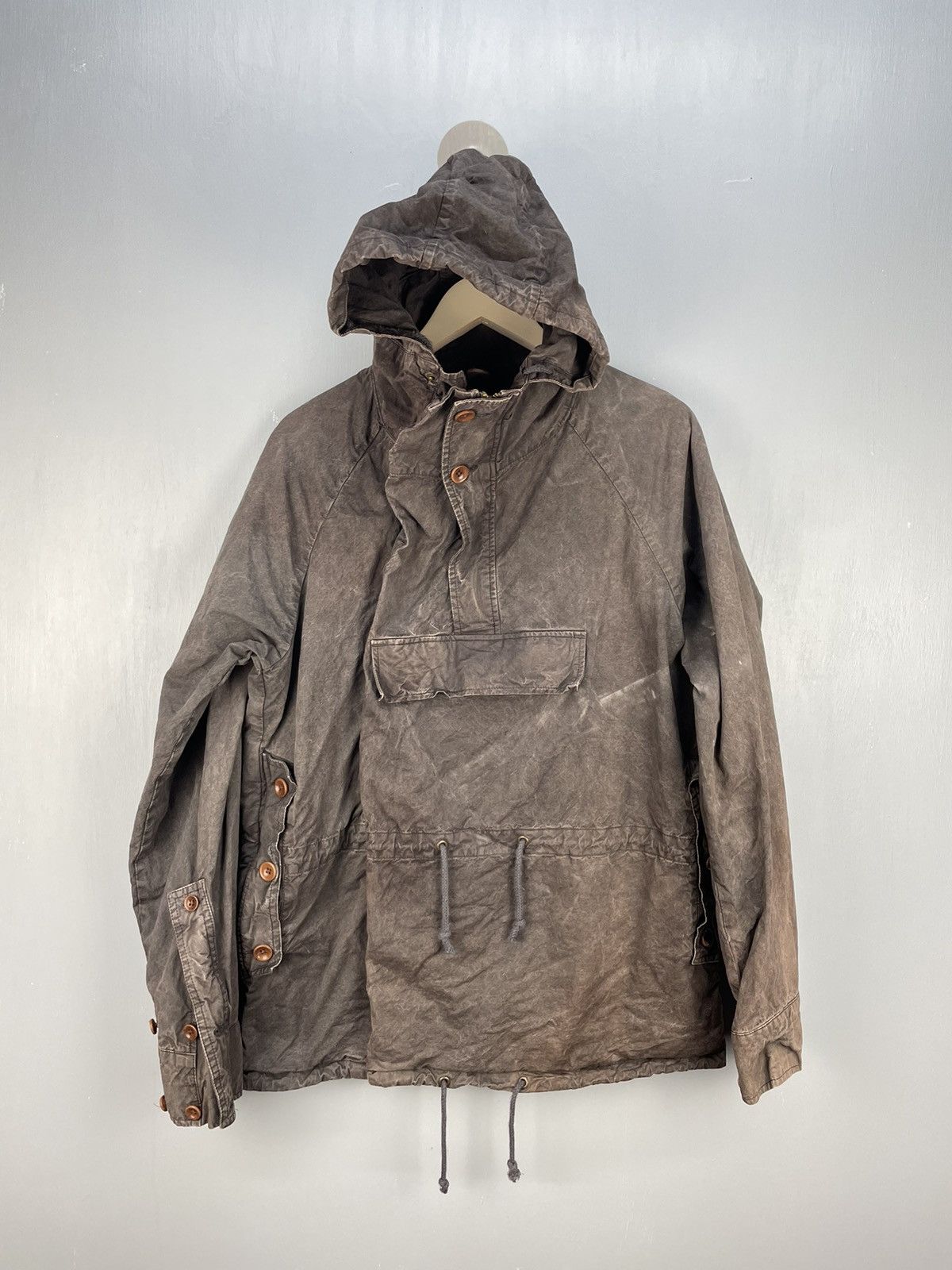 Paul Smith Paul Smith anorak hood jacket zip up army style Grailed