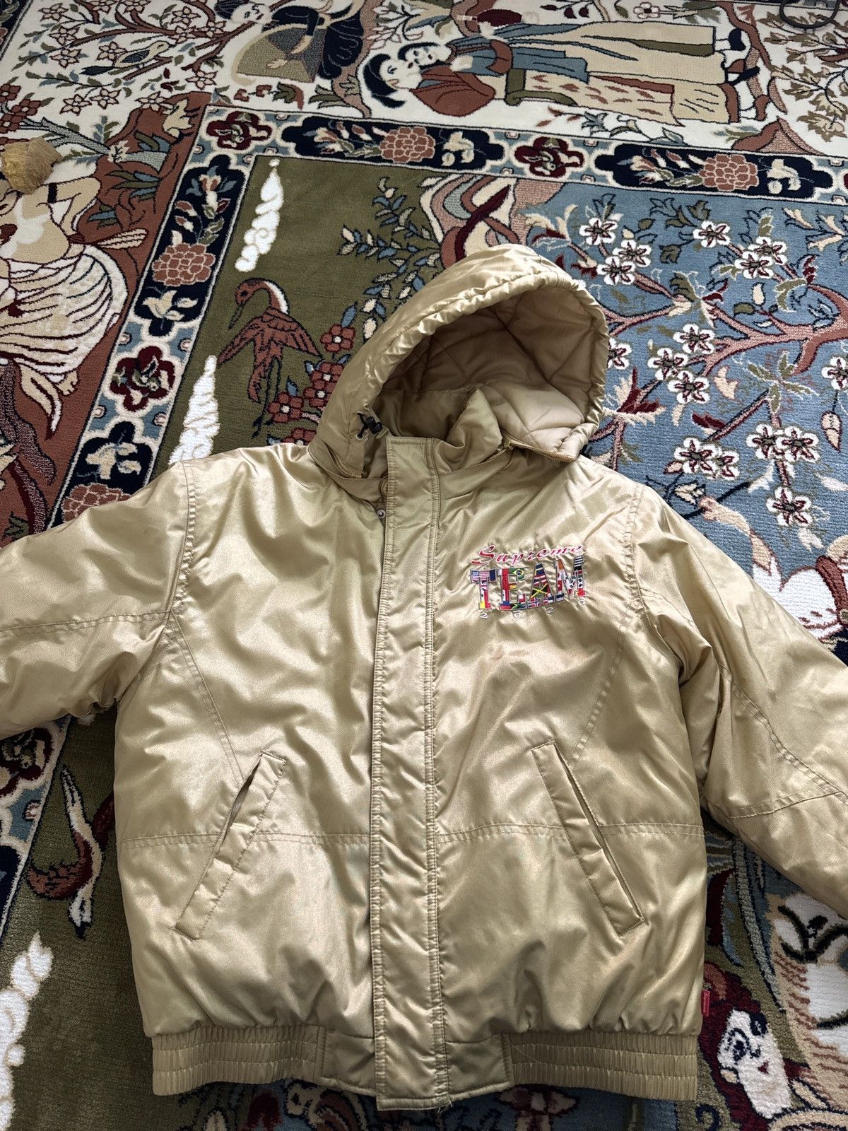 Supreme Supreme Team Puffy Jacket Size US S / EU 44-46 / 1 - 7 Thumbnail
