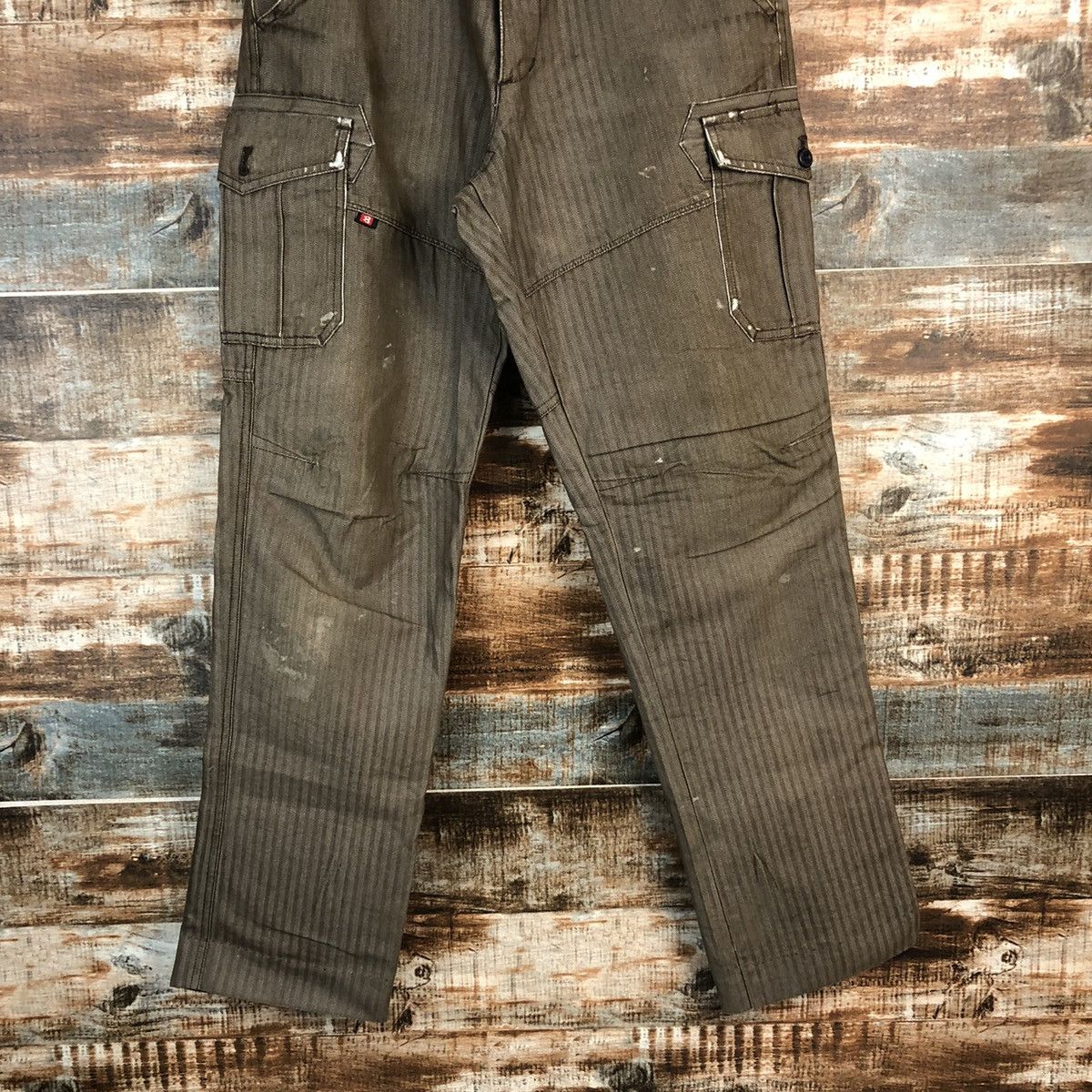Japanese Brand DL Burtle Brown Cargo Multipocket Pants #C620 Size US 26 / EU 42 - 3 Thumbnail