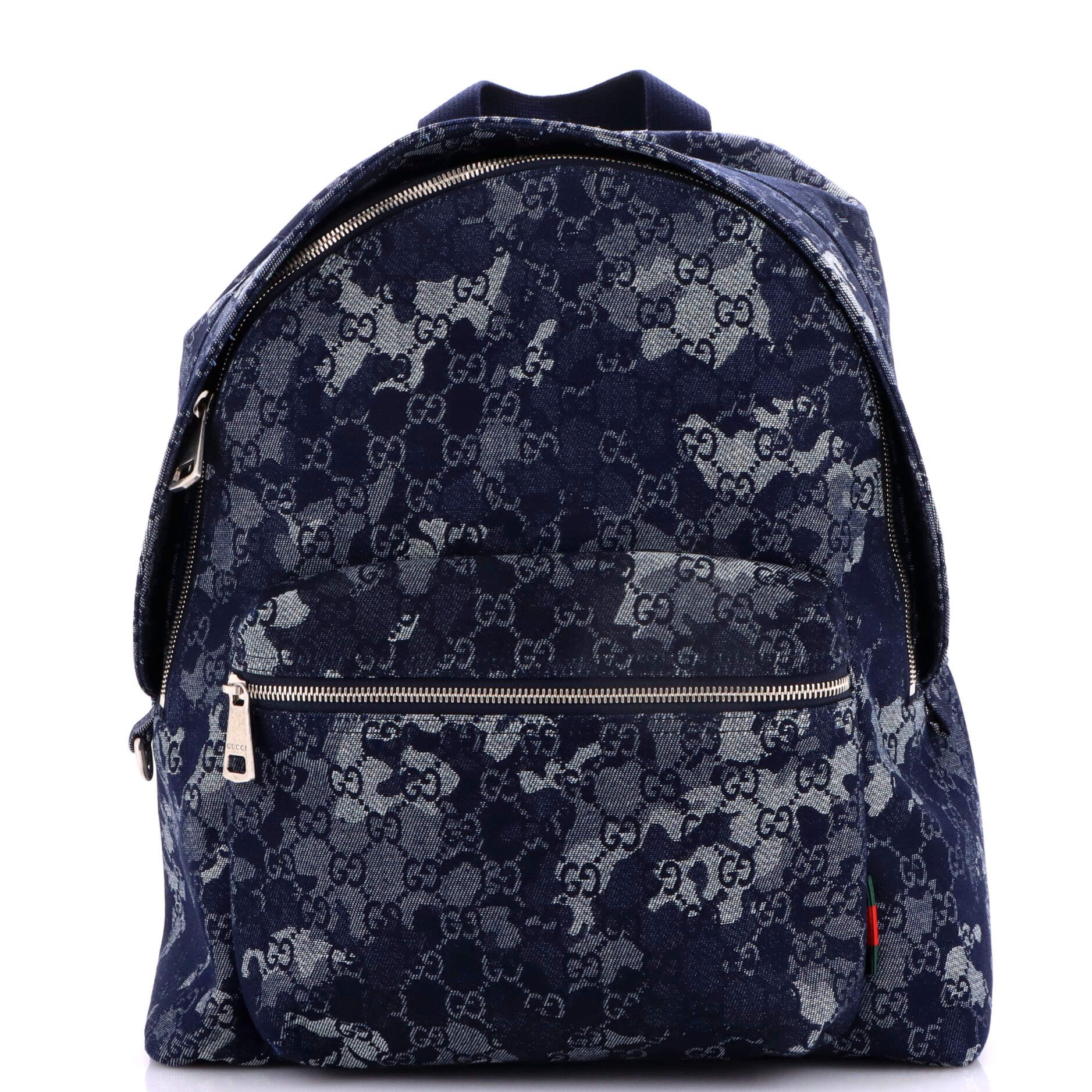 Gucci Zip Front Pocket Backpack Size ONE SIZE - 1 Thumbnail