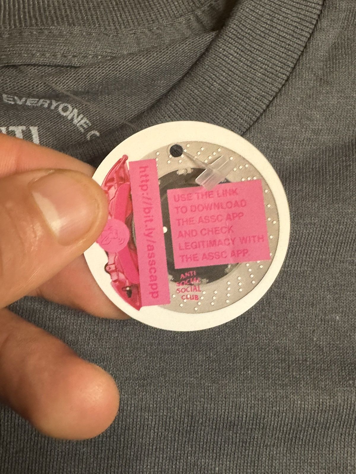 Anti Social Social Club ASSC Hell o Rose Tee Size US M / EU 48-50 / 2 - 3 Thumbnail