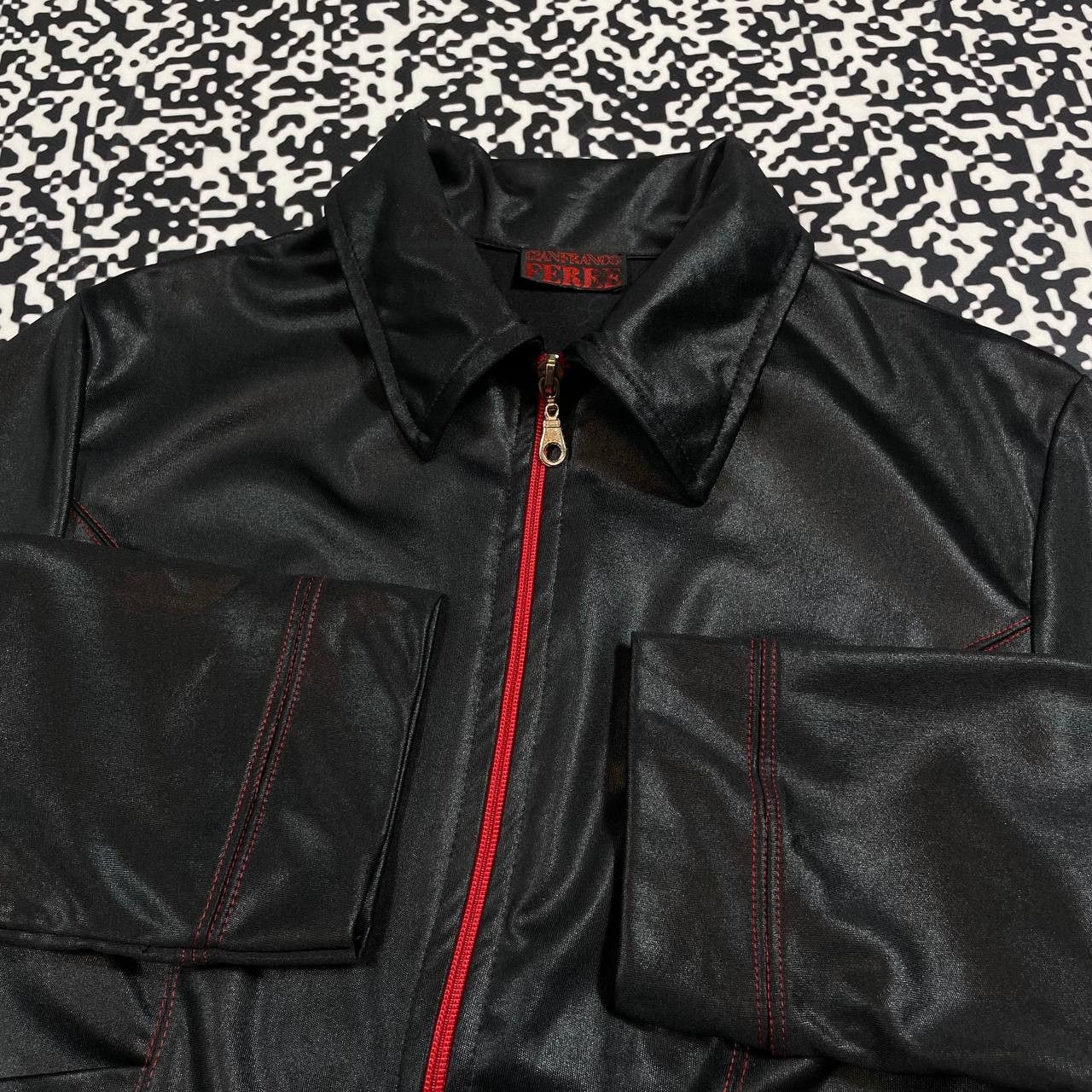 Gianfranco Ferre Vintage 90s Gianfranco Ferre Luxury Zip Cropped Jacket Size S / US 4 / IT 40 - 7 Thumbnail