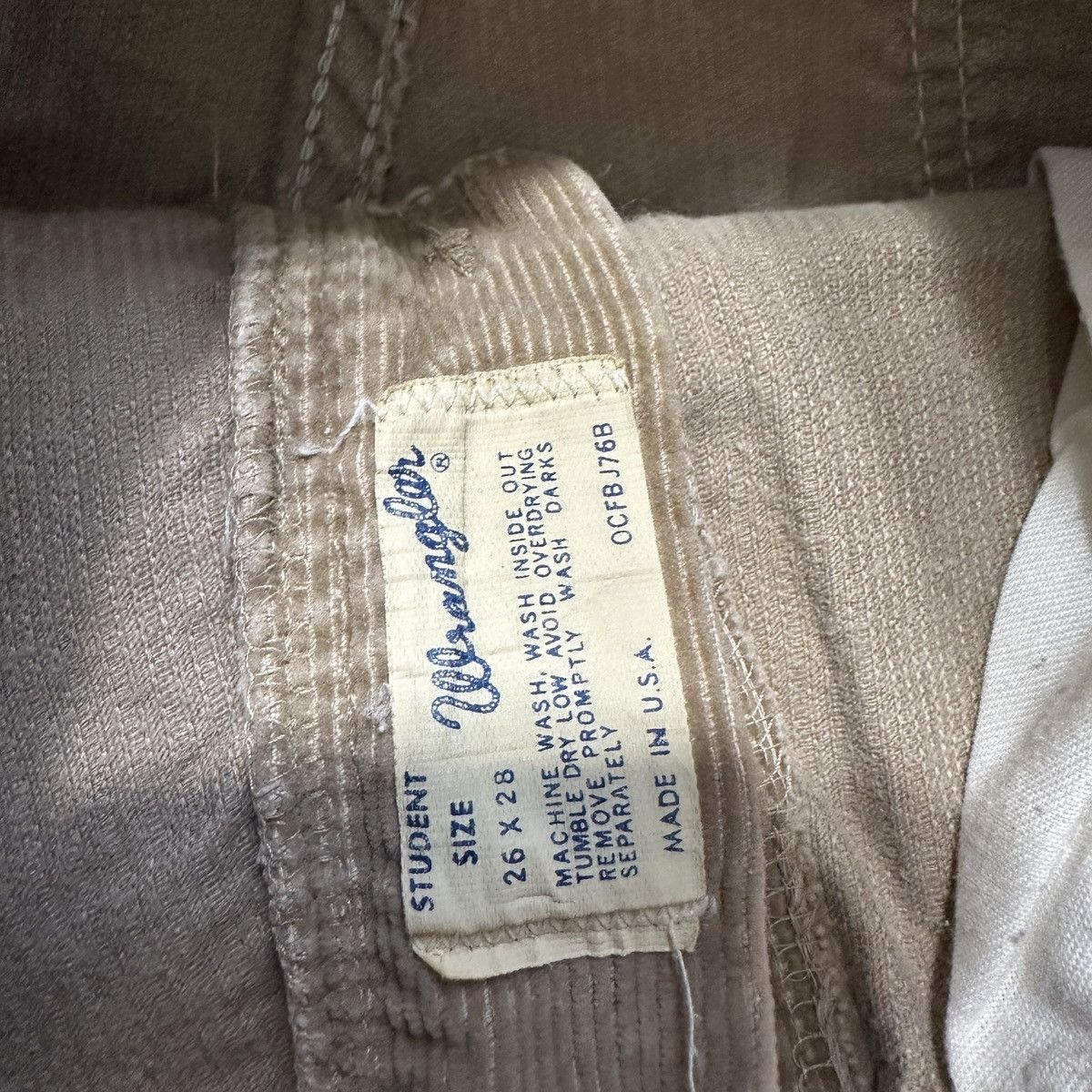 Wrangler Vintage Wrangler corduroy pants Size 26" / US 2 / IT 38 - 5 Thumbnail