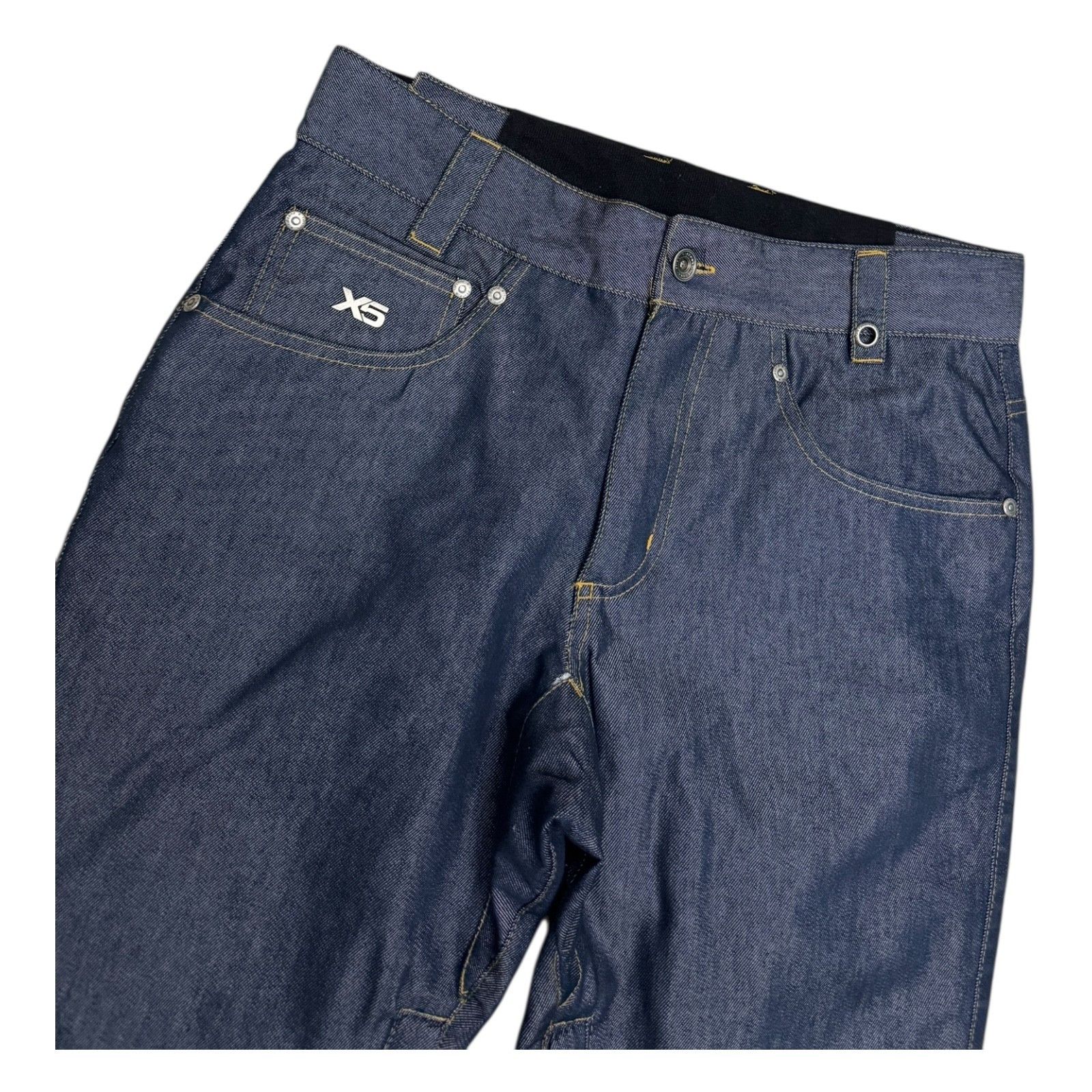Other RIPZONE Faux Denim Snowboard Ski Winter Snow Pants Small Size 31" - 3 Thumbnail
