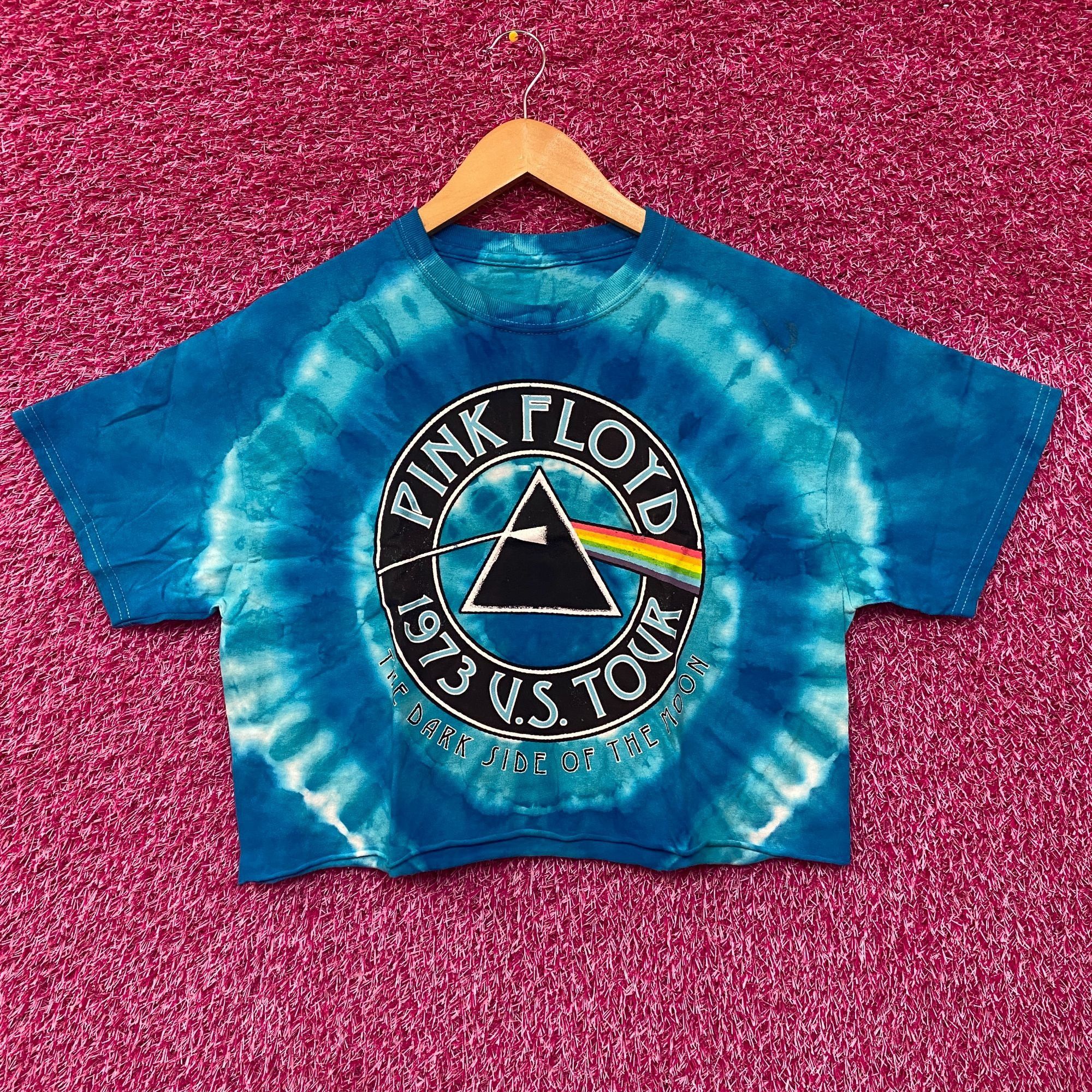 Pink Floyd Pink Floyd Dark Side of the Moon 1973 US Tour Tie Dye Crop T Size US S / EU 44-46 / 1 - 1 Thumbnail