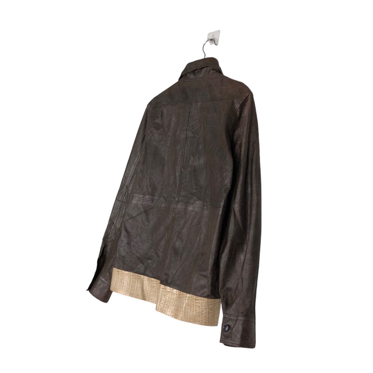 Japanese Brand 🔥Vintage Biker Leather Jacket Michel Klein Homme Paris Size US M / EU 48-50 / 2 - 10 Thumbnail