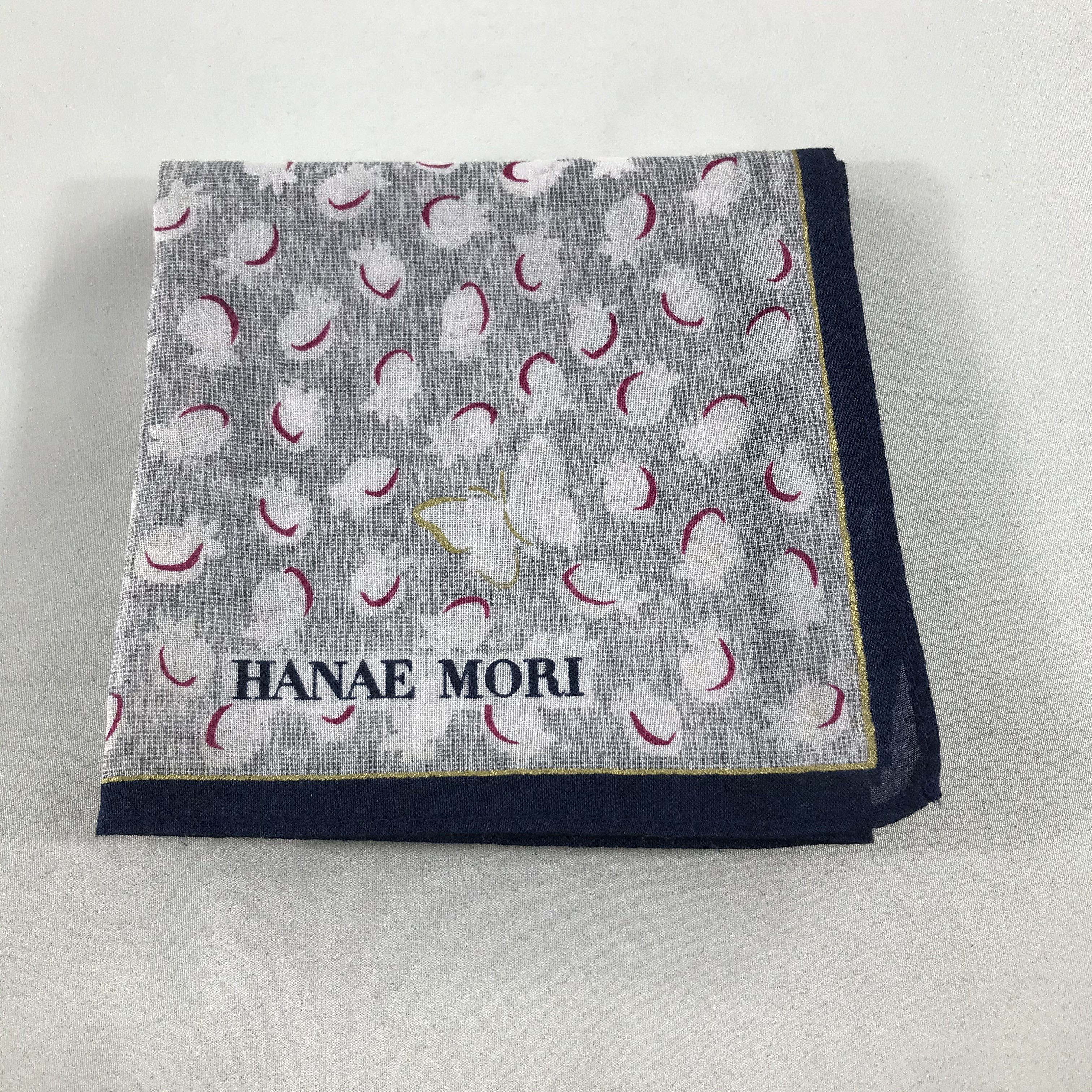 Hanae Mori Hanae Mori Handkerchief Neckerchief Bandana H72 Size ONE SIZE - 5 Thumbnail