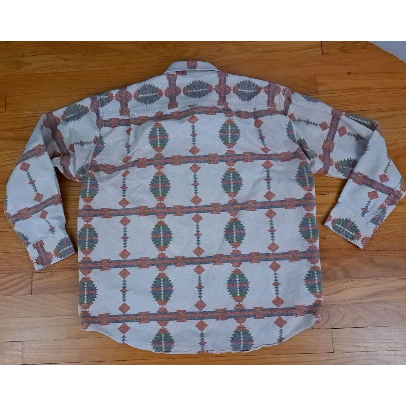 Vintage Cabela'S Vintage Aztec Southwestern Print Full Button Shirt - Large Size Size US L / EU 52-54 / 3 - 5 Thumbnail
