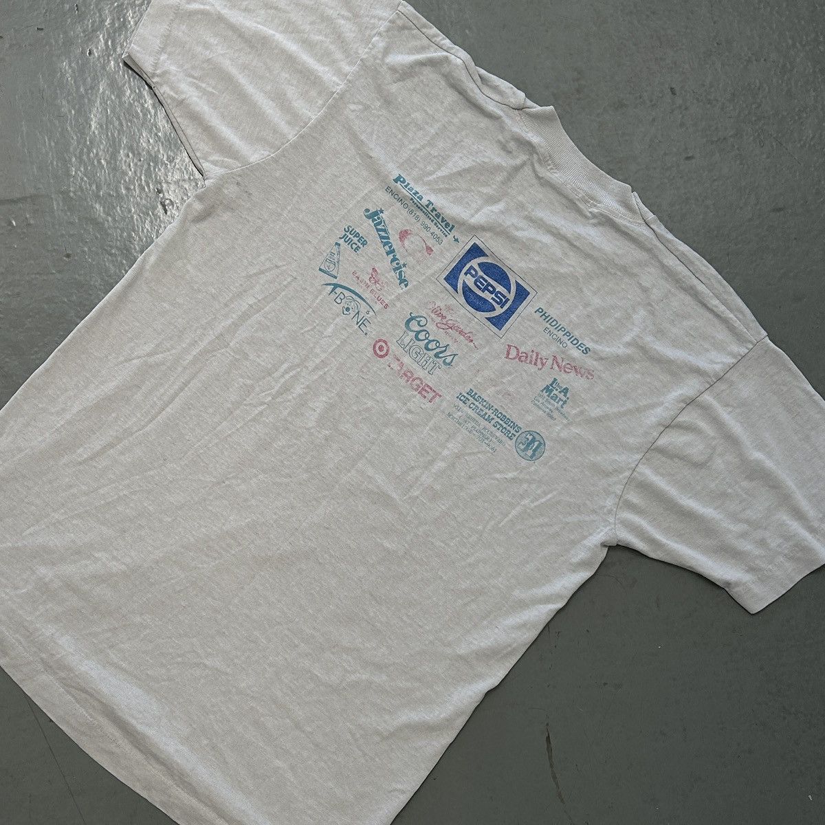 Vintage 1989 Run for Fun LA City 5K/10K Vintage Tee Size US L / EU 52-54 / 3 - 5 Thumbnail