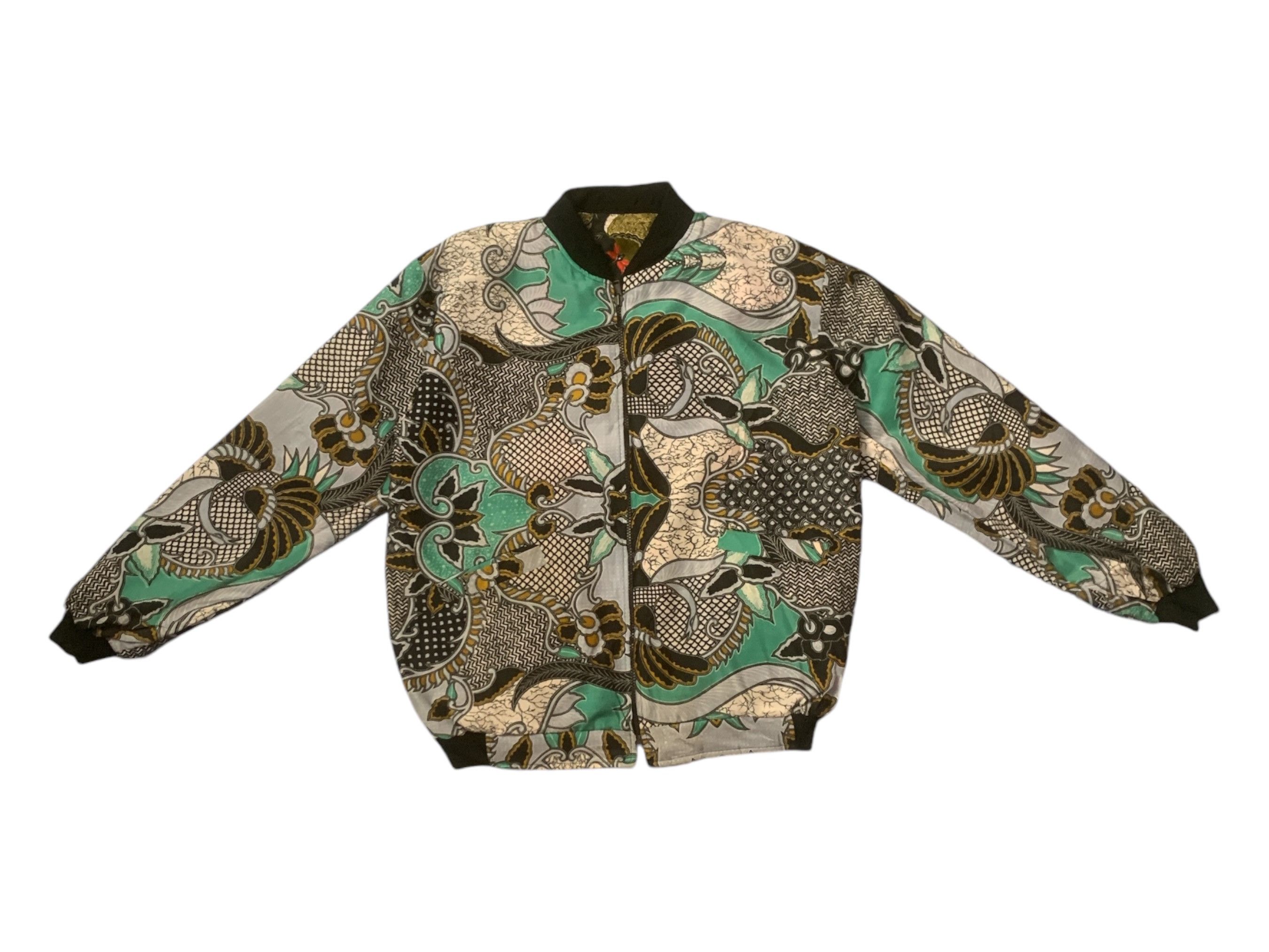 Designer Rare Design Vintage Reversible Art Zipper Jackets Size US M / EU 48-50 / 2 - 4 Thumbnail