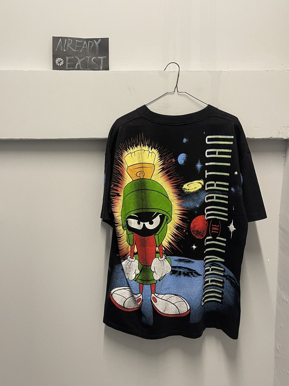 Vintage vintage marvin the Martian tee Size US XL / EU 56 / 4 - 1 Thumbnail
