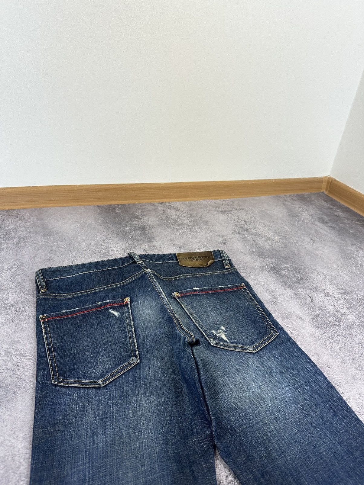 Dsquared2 Dsquared2 Avant Garde Distressed Designer Rare Opium Jeans Size US 32 / EU 48 - 11 Thumbnail