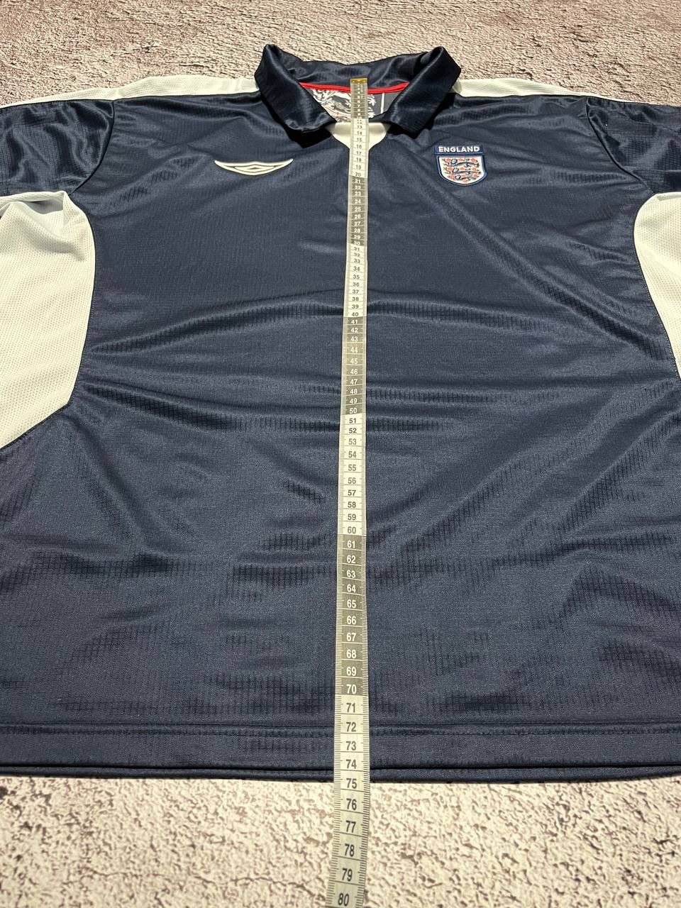 Vintage Umbro Men`s England Navy Blue National Team Jersey Size XXL Size US XXL / EU 58 / 5 - 12 Thumbnail