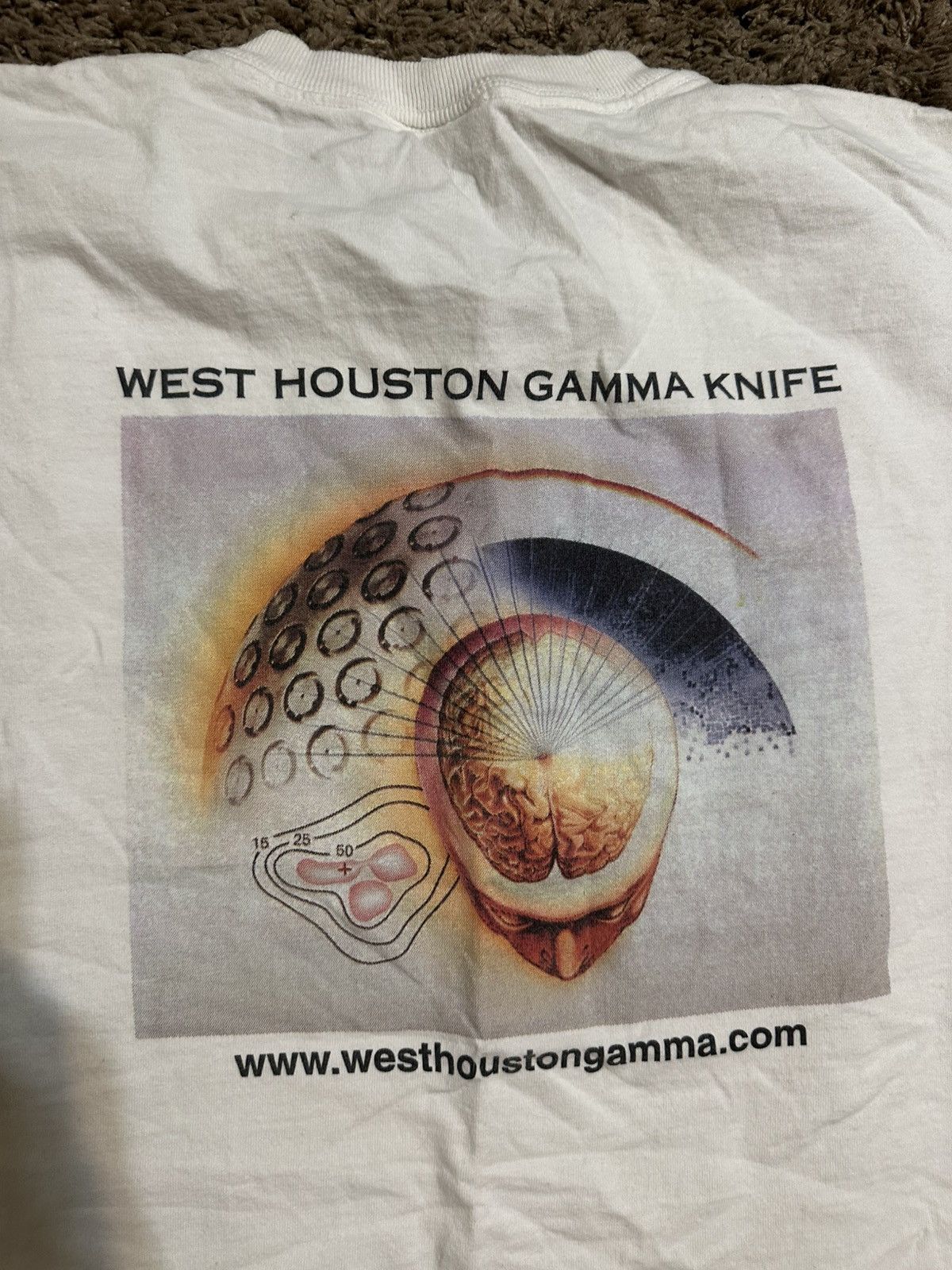 NCAA Vintage West Houston Gamma knife shirt 00s size xl Size US XL / EU 56 / 4 - 2 Thumbnail