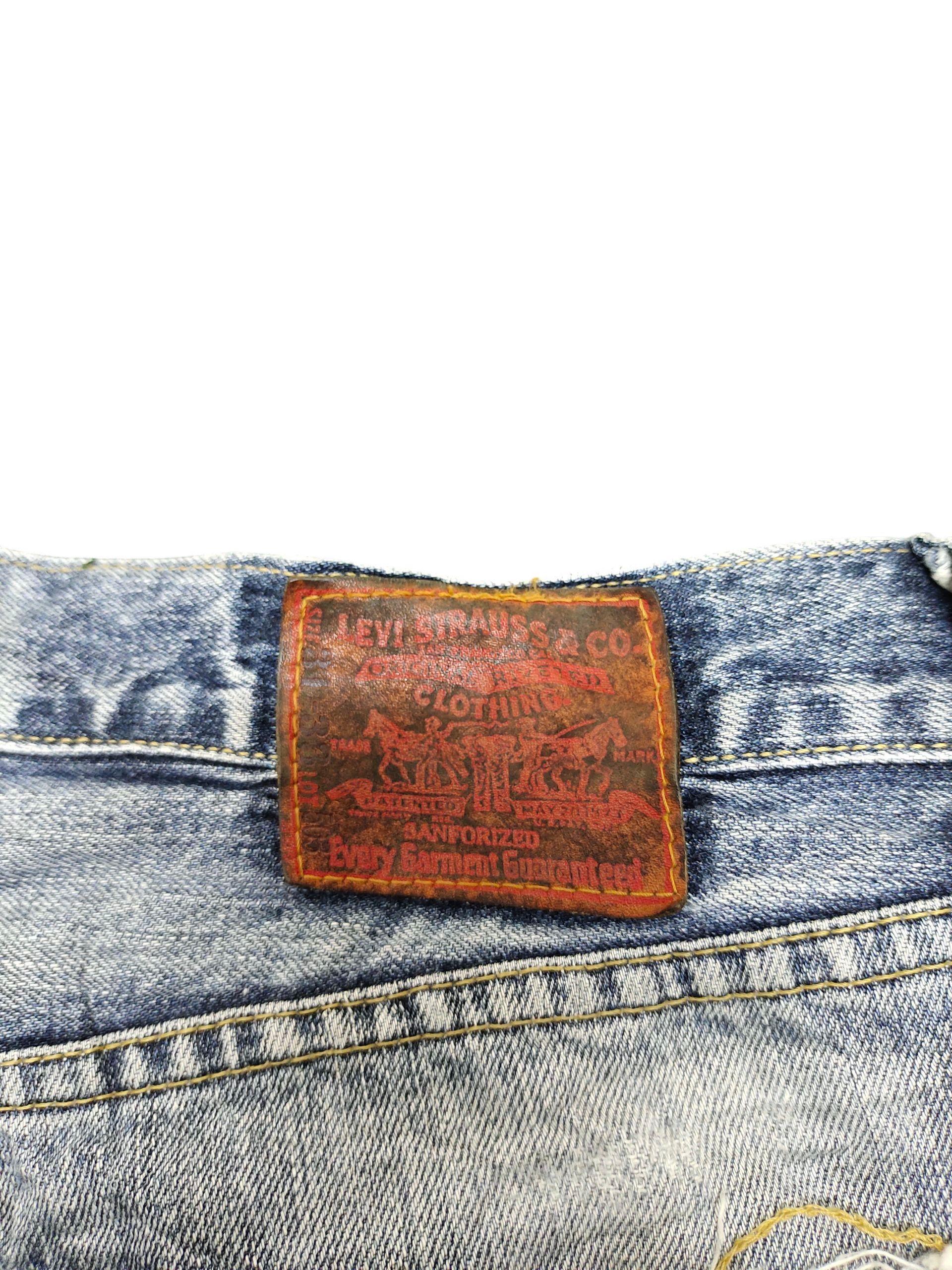 Kapital Vintage Levis 503 Clawmark Distress Faded Denim Jeans Size US 31 - 10 Thumbnail